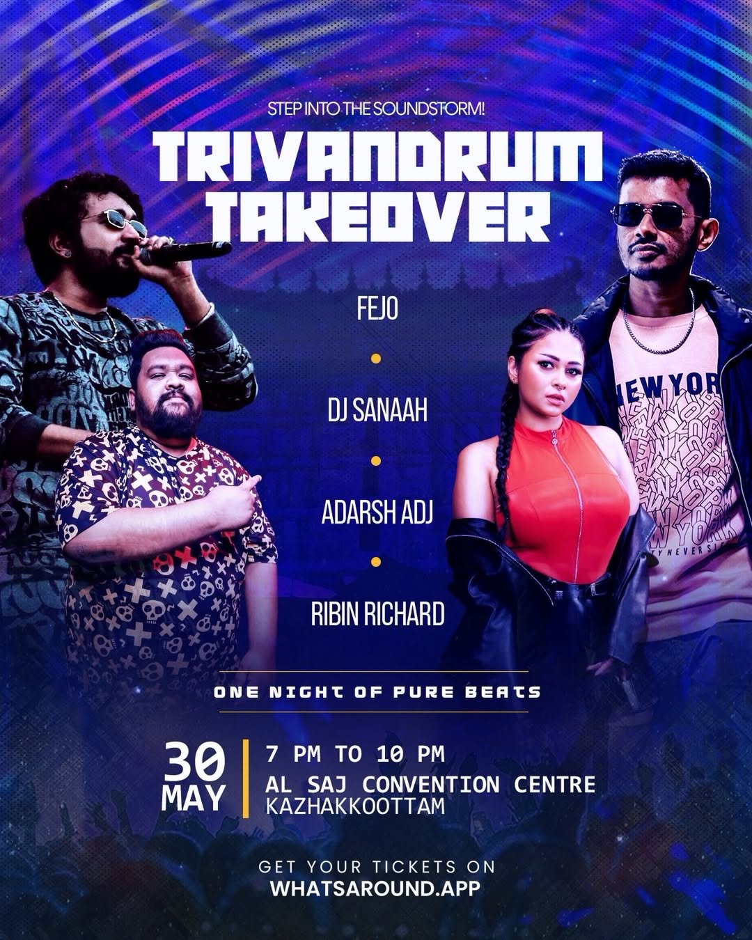 Trivandrum Takeover | Fejo | DJ Sanaah | Adarsh ADJ | Ribin Richard