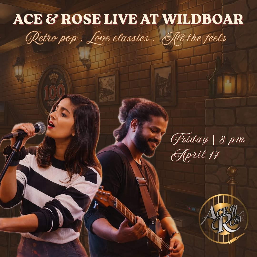 Ace & Rose – Live at Wild Boar | Wild Boar Gastropub, Edakochi