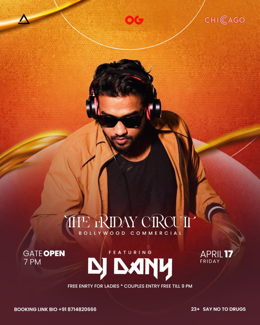 The Friday Circuit – Bollywood Night Vibes in Kochi Ft. DJ Dany | OG’s Chicago, Kochi