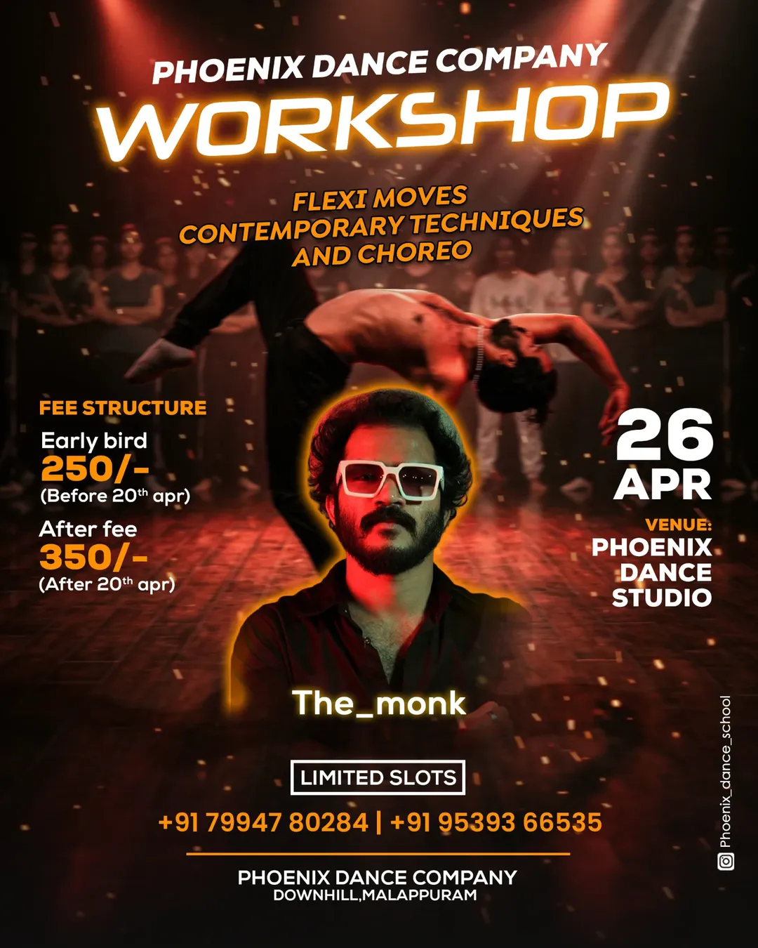 Phoenix Dance Company Workshop Ft. The_Monk | Malappuram