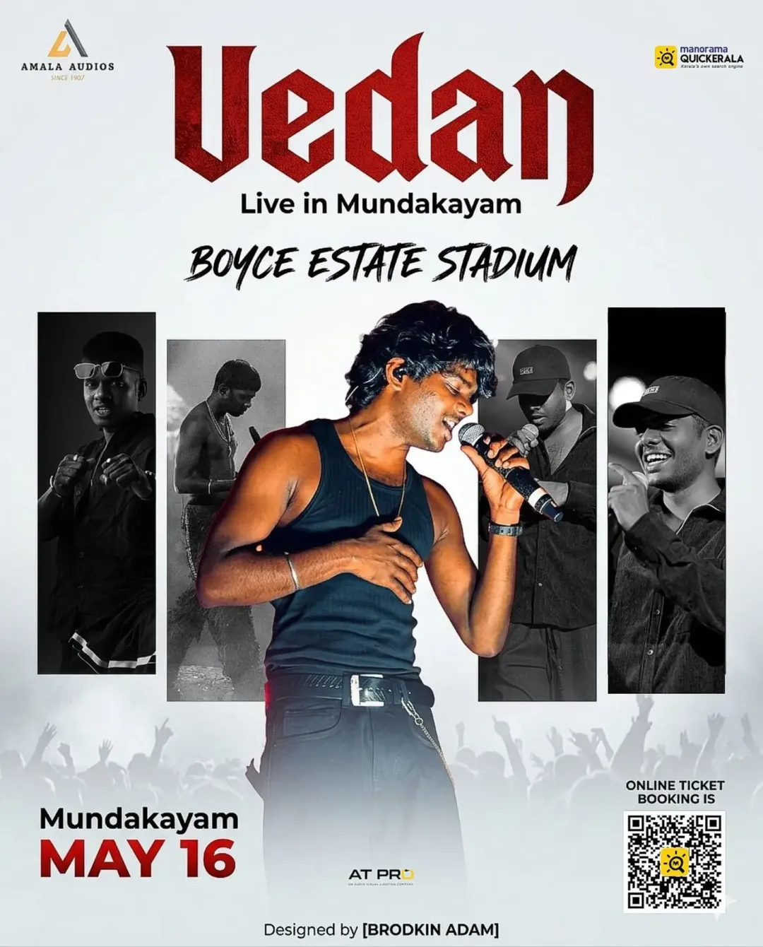 Vedan Live Show – Mundakkayam | Boyce Estate Stadium, Mundakkayam