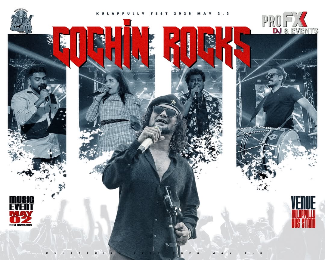Cochin Rocks Live at Kulappully Fest 2026 | Music Night & Live Concert