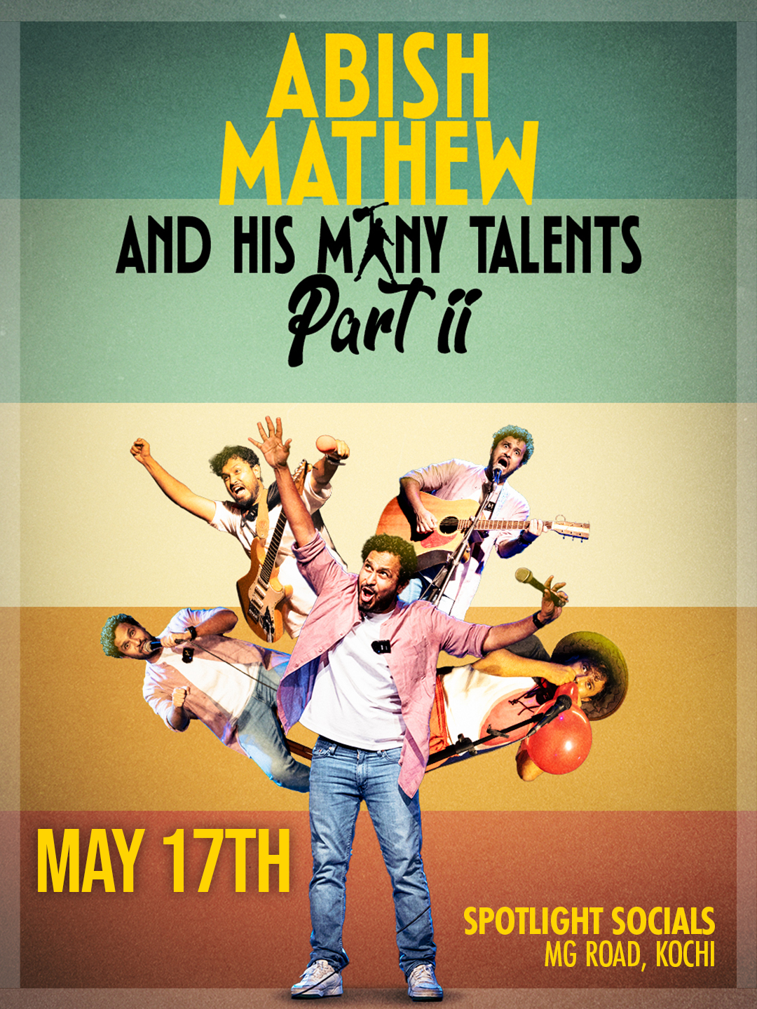 Abish Mathew And His Many Talents (Part II) | Spotlight Socials, MG Road, Kochi