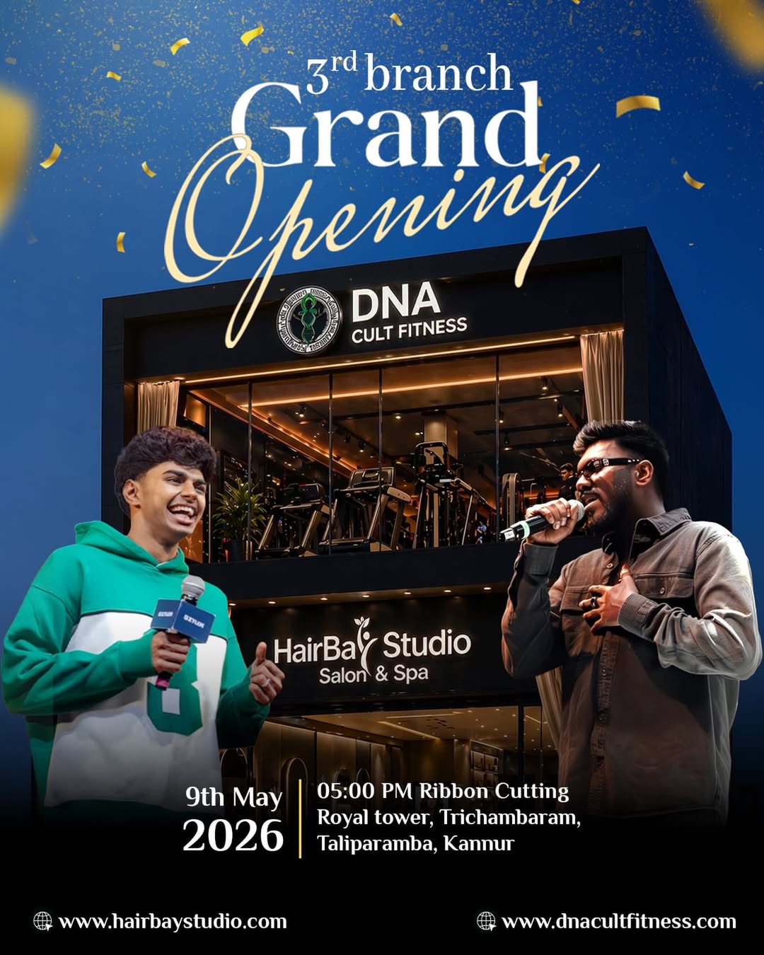 DNA Cult Fitness Grand Opening Ft. Nihal Hameed & Nihal Sadiq | Taliparamba, Kannur