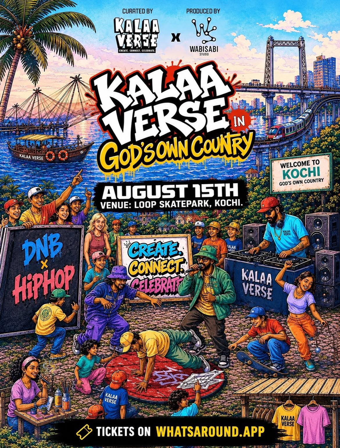KalaaVerse in God's Own Country | Kochi | Loop Skatepark, Perumanoor