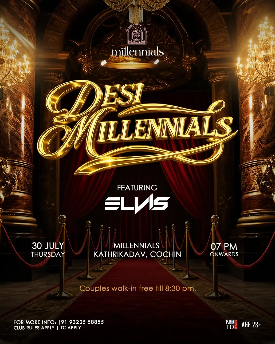 Desi Millennials by ELVIS | Millennials Restobar, Kathrikadavu, Cochin