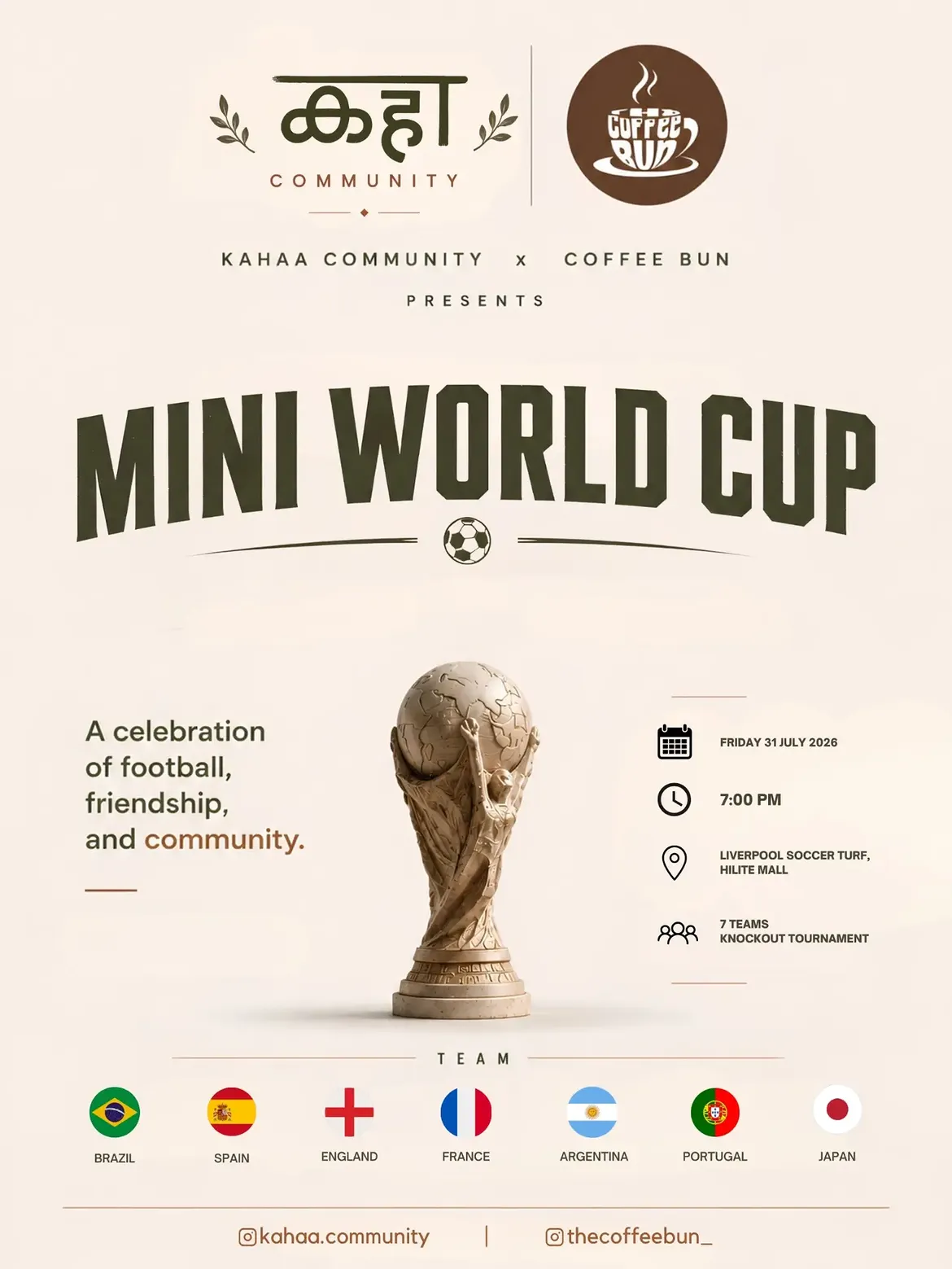 Mini World Cup | Liverpool Soccer Turf, Hilite Mall, Calicut