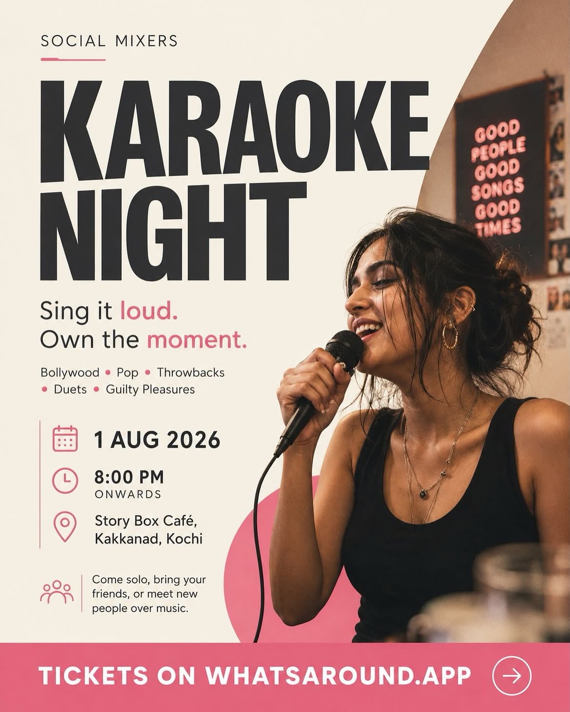 Karaoke Night | Story Box CafΓ©, Kakkanad, Kochi