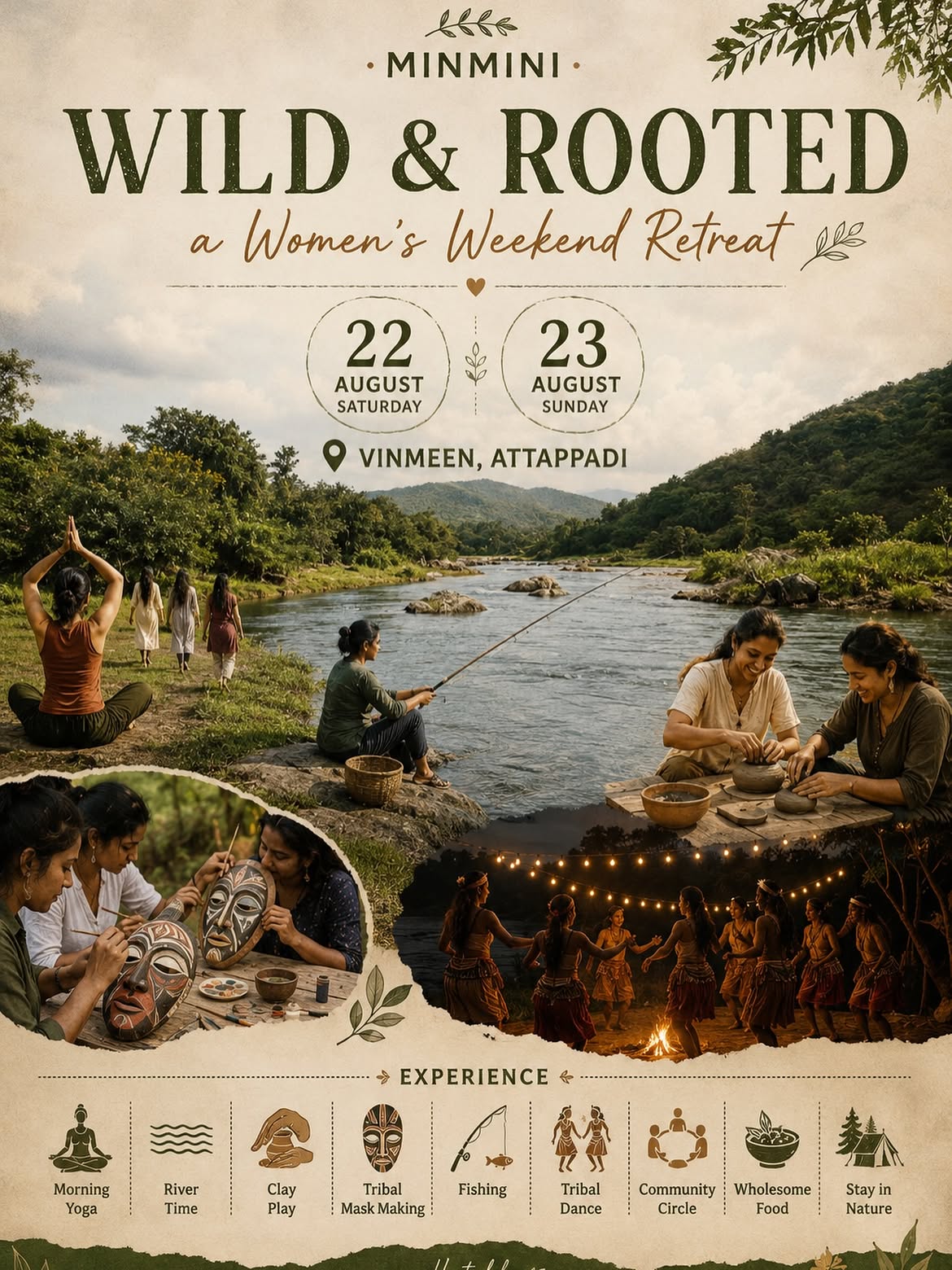 Wild & Rooted - a Women's Weekend Retreat by Minmini | Vinmeen, Attappadi
