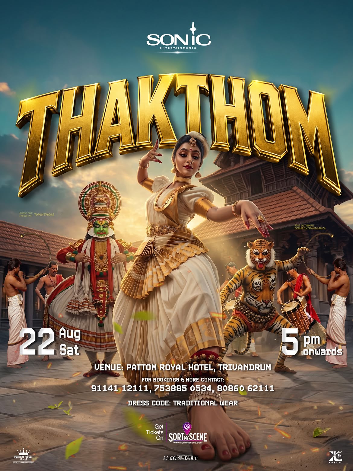 THAKTHOM โ The Onam Edition | Pattom Royal Hotel, Thiruvananthapuram
