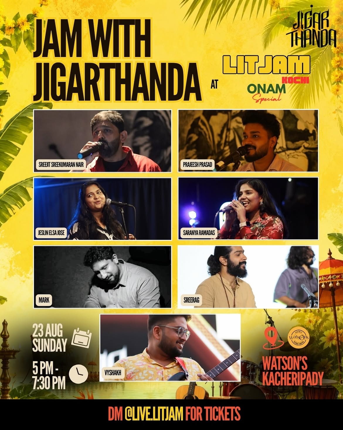 JAM WITH JIGARTHANDA at LITJAM | Watson's Kacheripady, Kochi