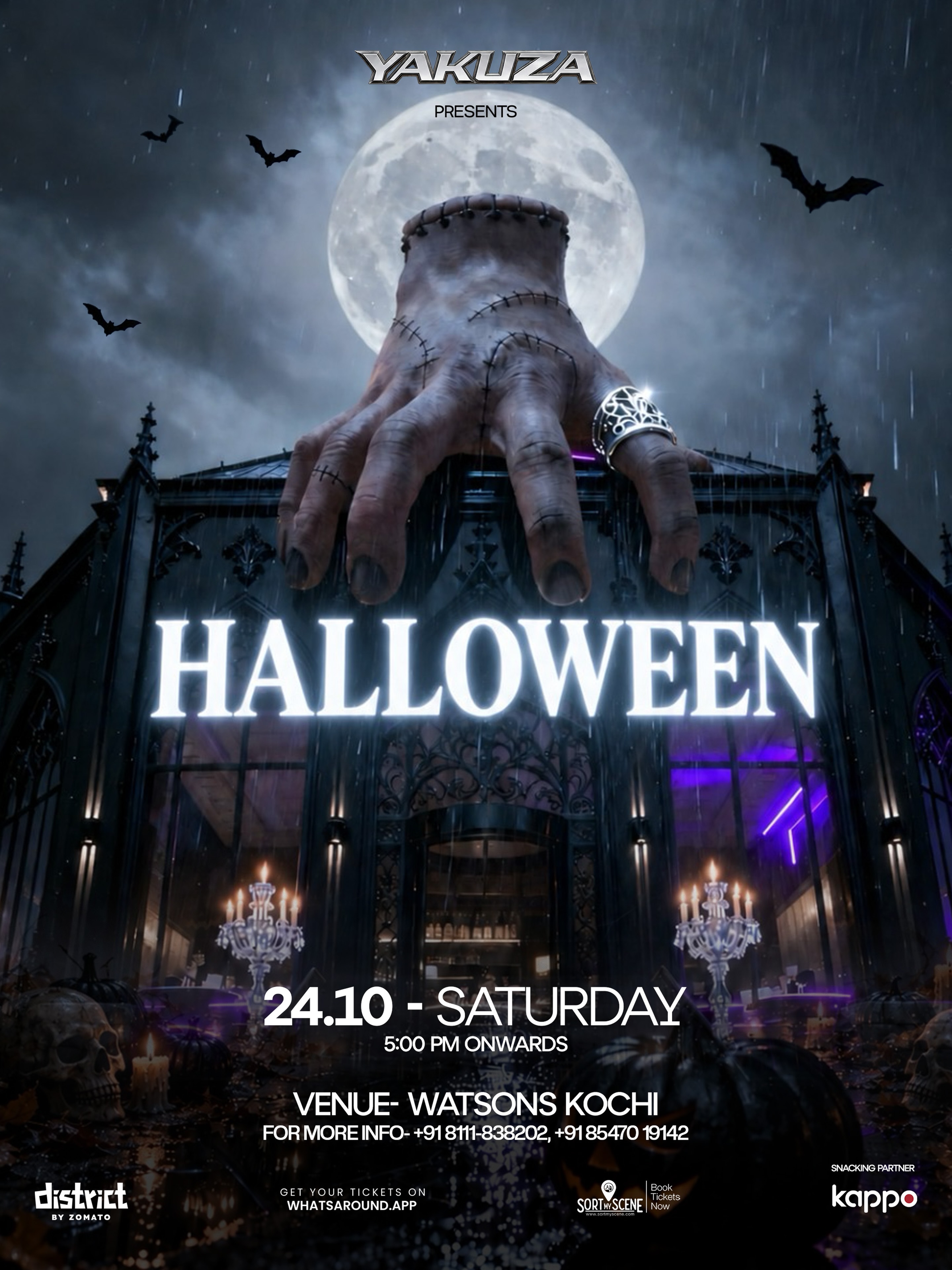 YAKUZA PRESENTS: HALLOWEEN 2026 | Watsons, Kochi