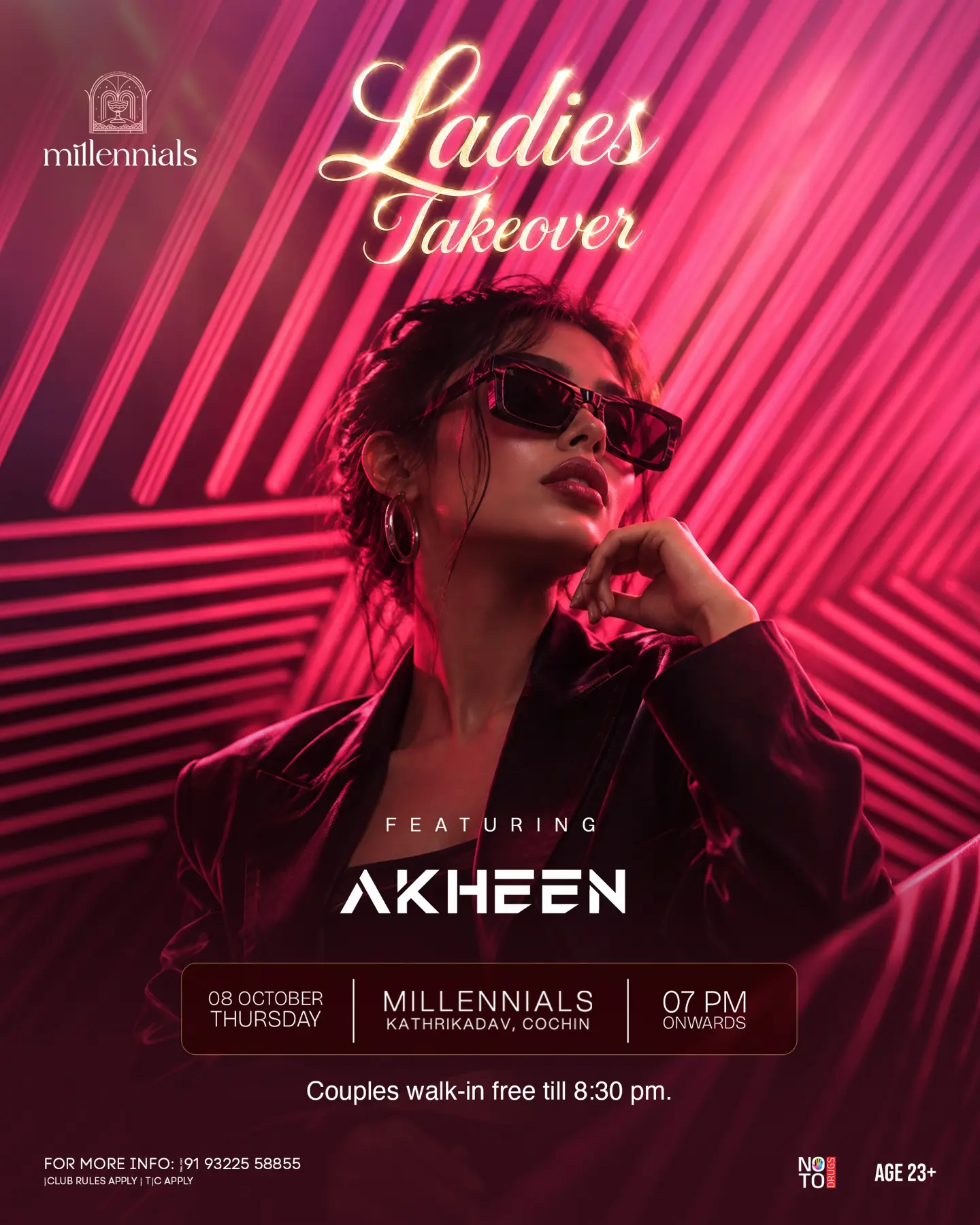 Ladies Takeover featuring AKHEEN | Millennials, Kathrikadav, Cochin