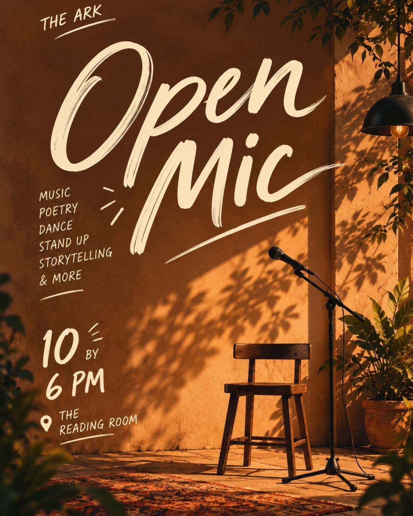 The ARK Open Mic | The Reading Room