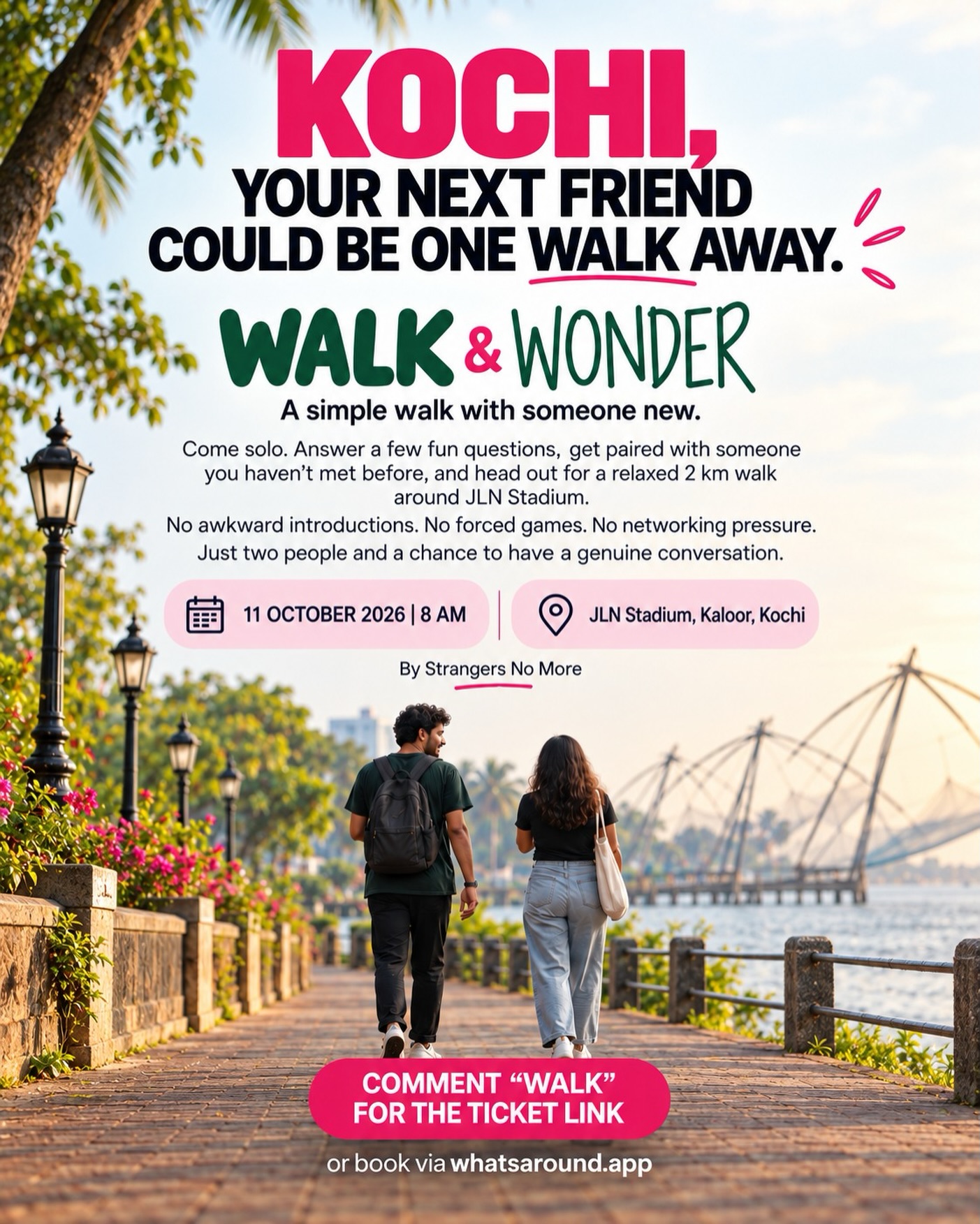 Walk & Wonder | JLN Stadium, Kaloor, Kochi