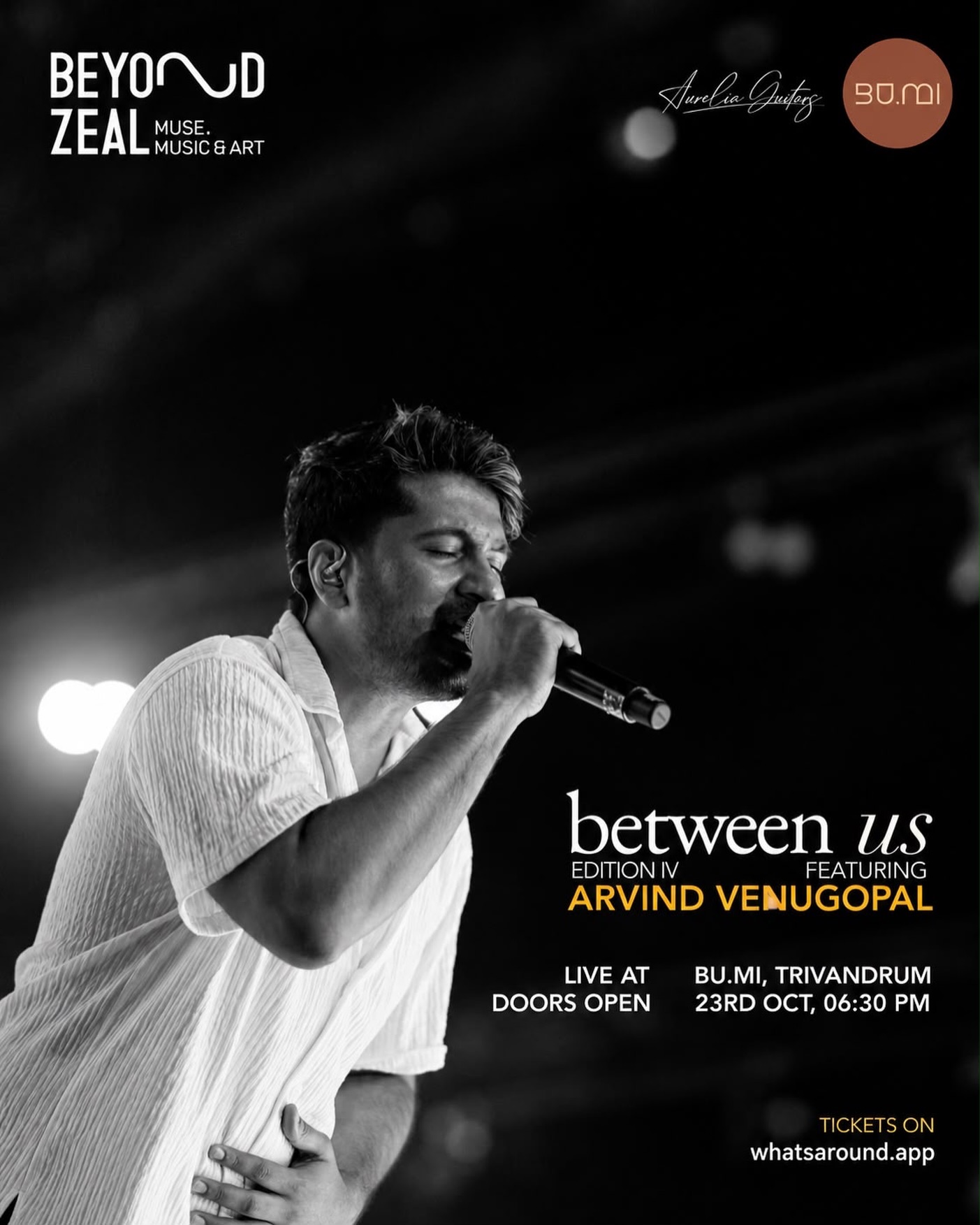 Between Us: Edition IV Featuring Arvind Venugopal | BU.MI, Trivandrum