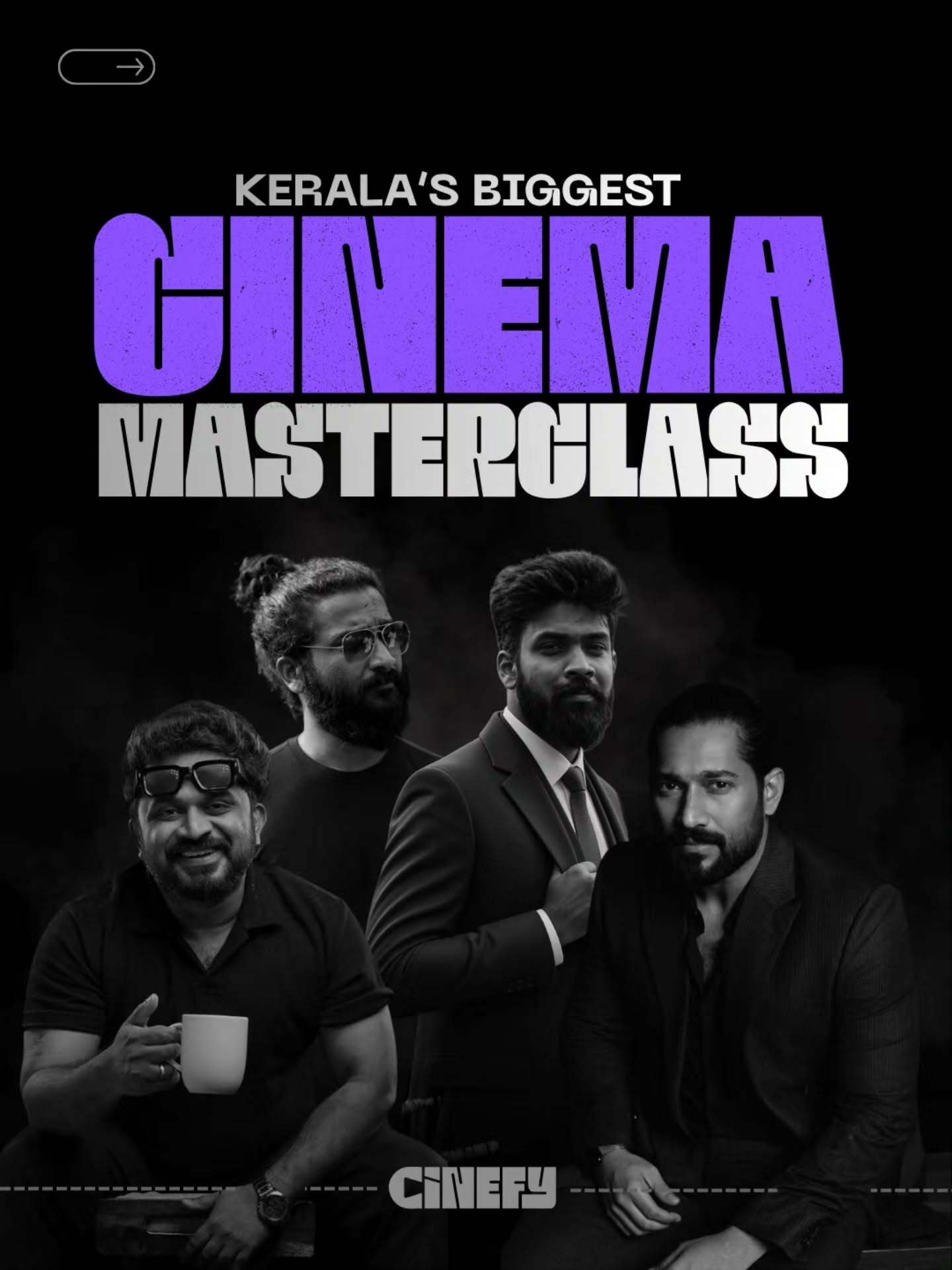 Keralaβs Biggest Cinema Masterclass by Project 96 | Tharun Moorthy, Dominic Arun, Rohith VS and Nissam Basheer | Monsoon Empress Hotel, Kochi
