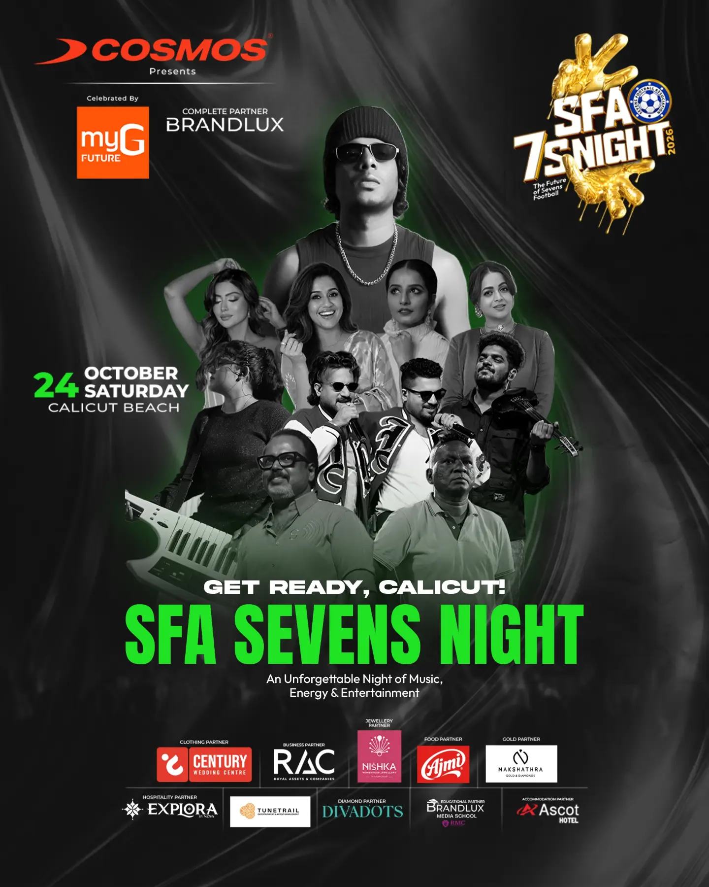 SFA 7βs Night 2026 | Kozhikode Beach