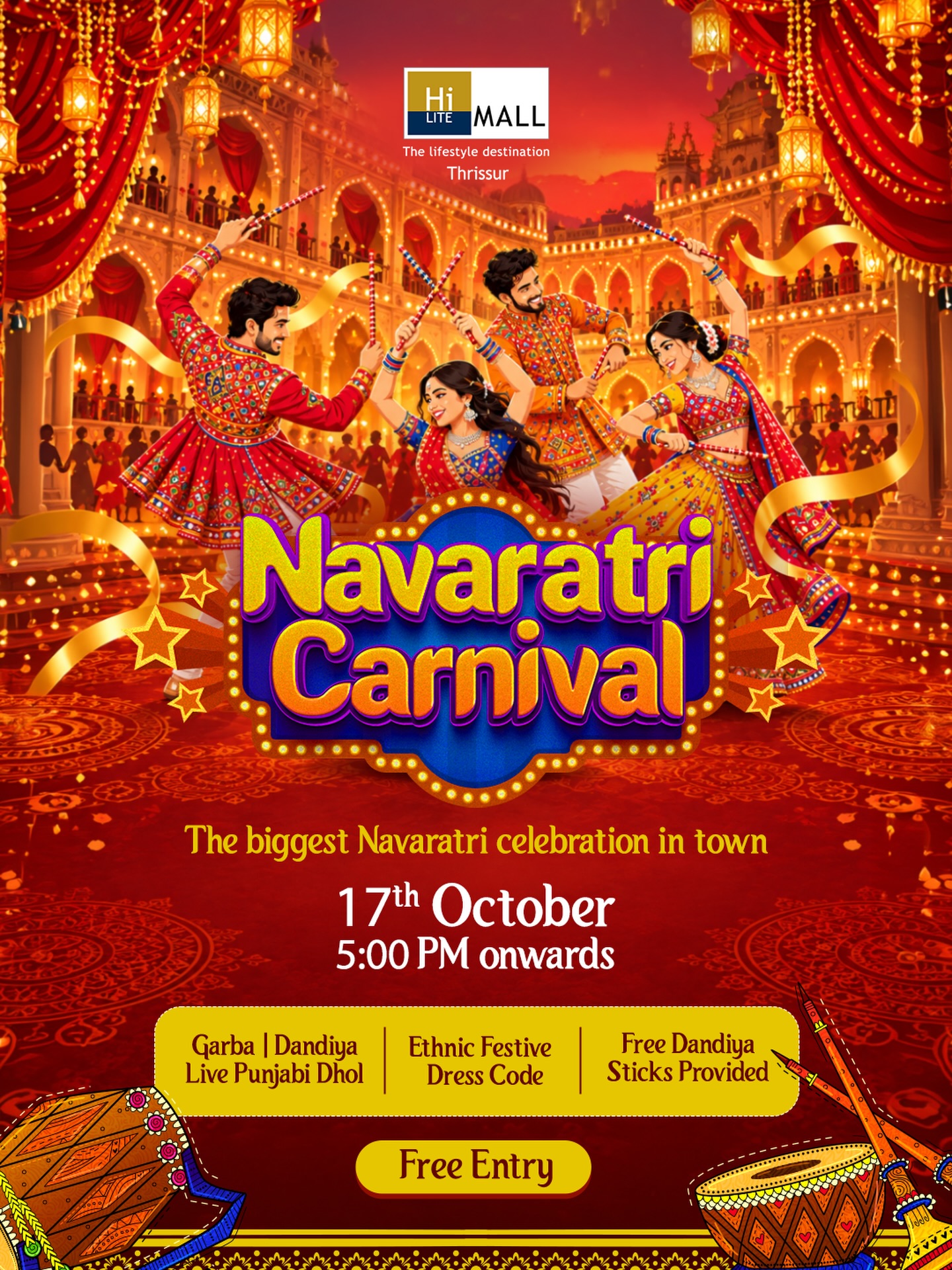 Navaratri Carnival | HiLITE Mall, Thrissur