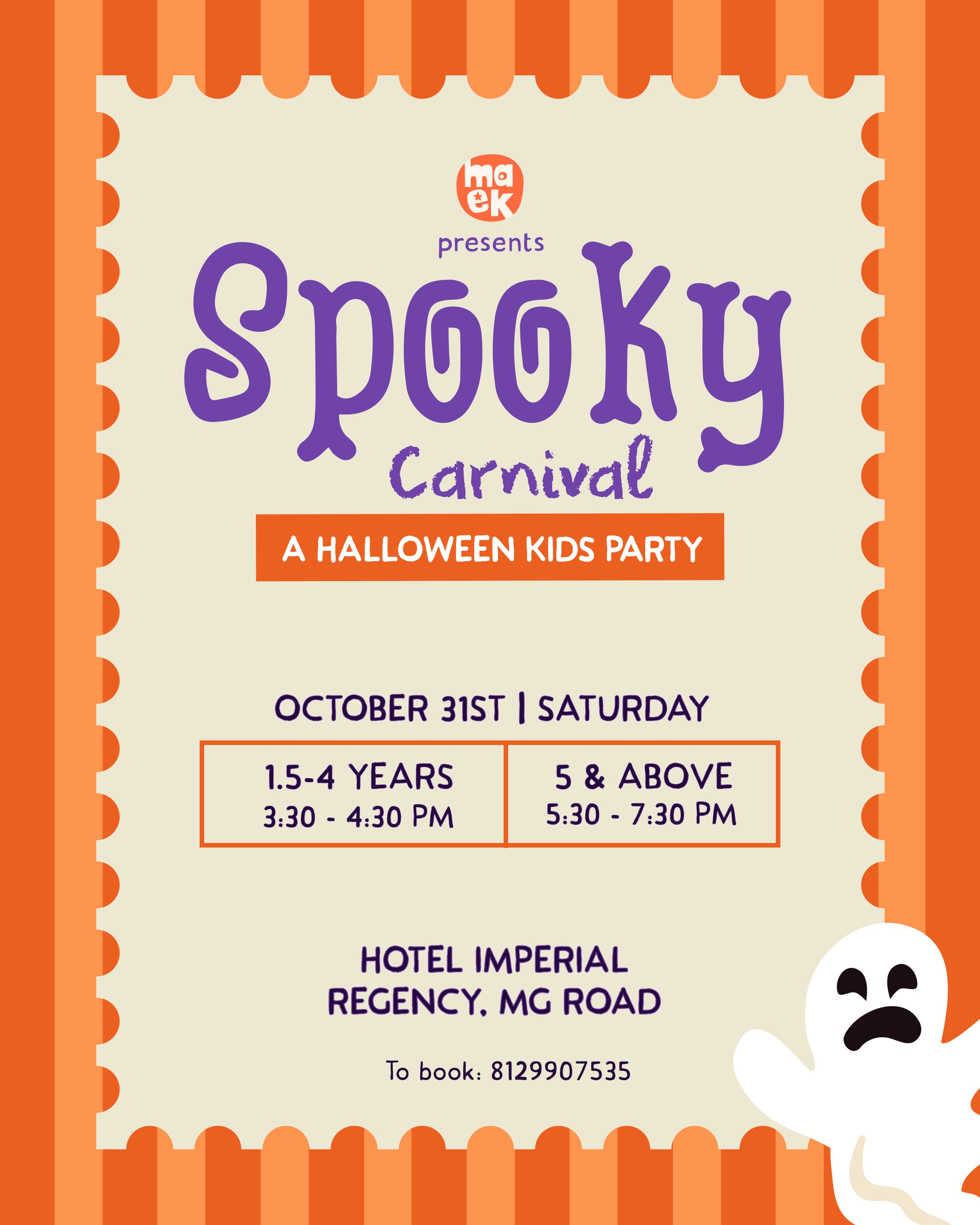 Spooky Carnival | Hotel Imperial Regency, MG Road, Kochi