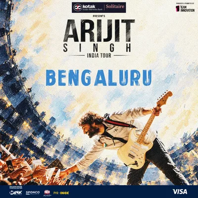 Arijit Singh Live in Bengaluru | Arijit Singh India Tour | NICE Grounds, Madanayakanahalli
