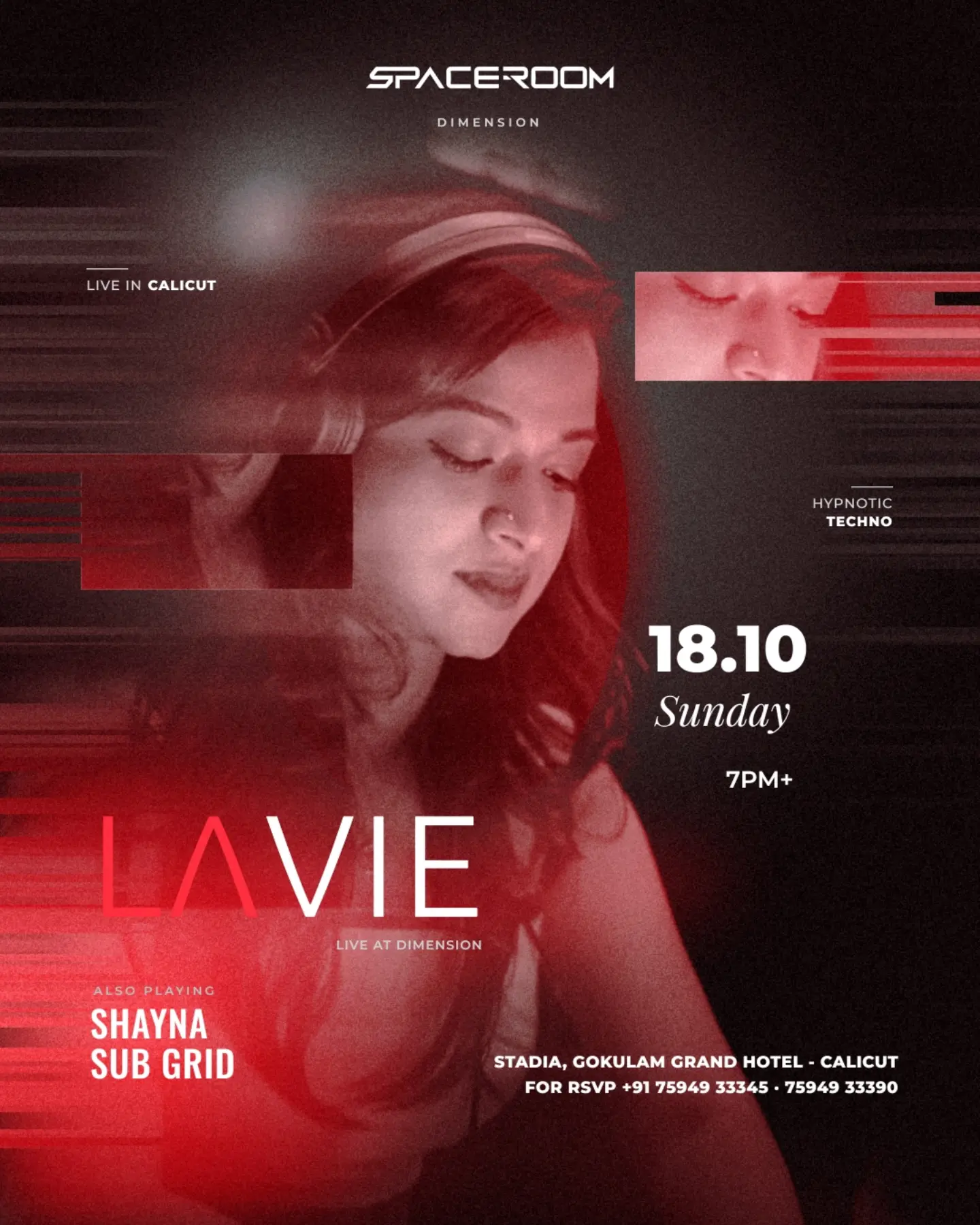 SHAYNA, LAVIE & SUB GRID Live at Stadia, Gokulam Grand Hotel, Calicut