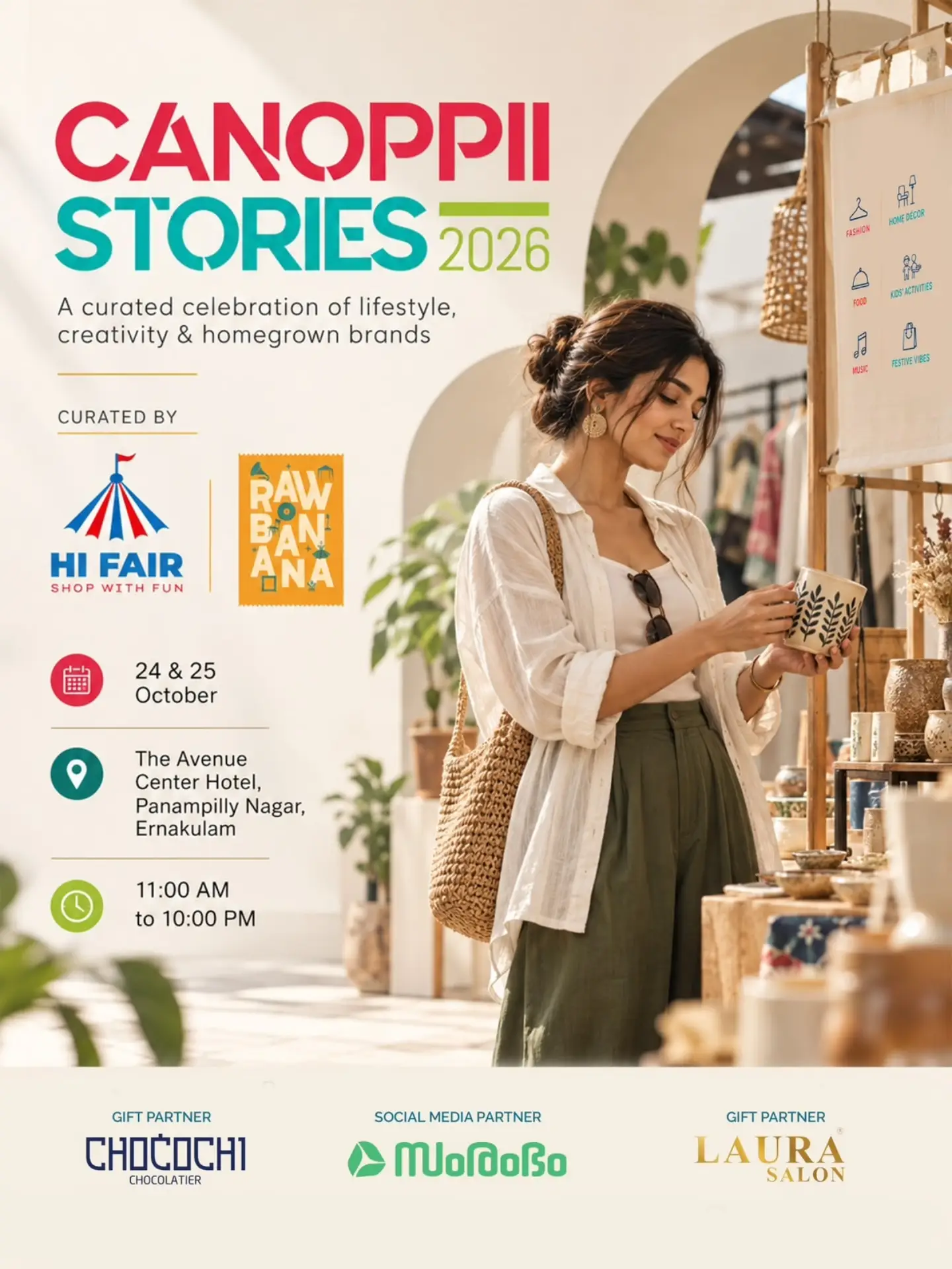 Canoppii Stories 2026 | The Avenue Center Hotel, Panampilly Nagar, Ernakulam