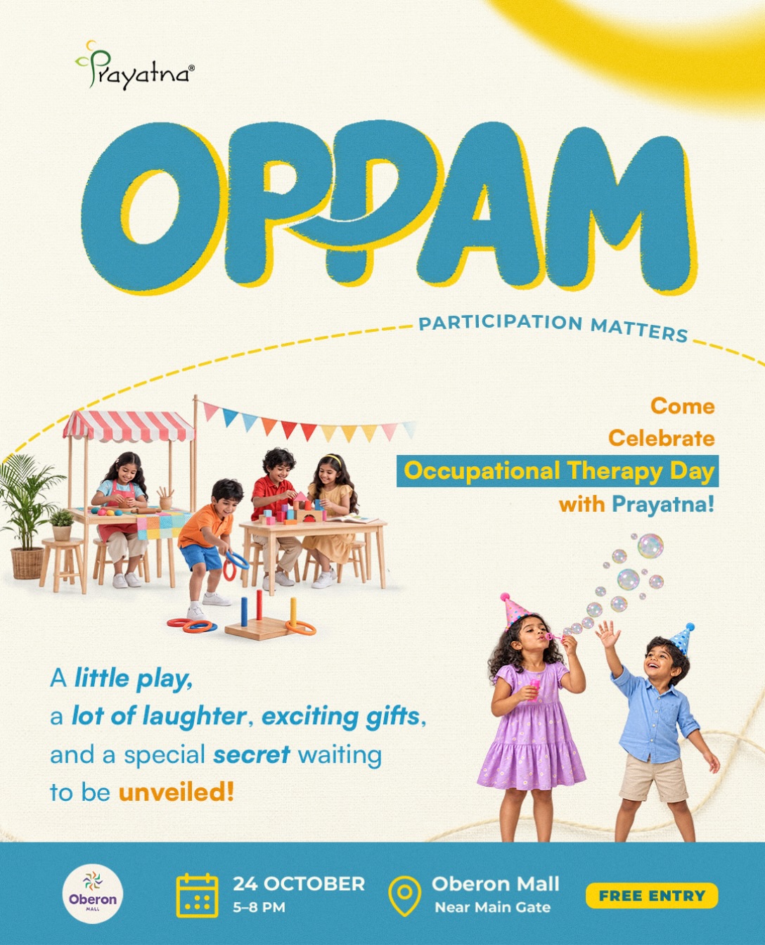 OPPAM 2026 β Occupational Therapy Day Celebration | Oberon Mall