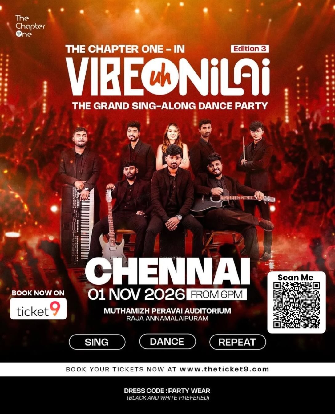 THE CHAPTER ONE – IN – VIBE-UH-NILAI | Muthamizh Peravai, TN Rajarathinam Kalai Arangam, Chennai