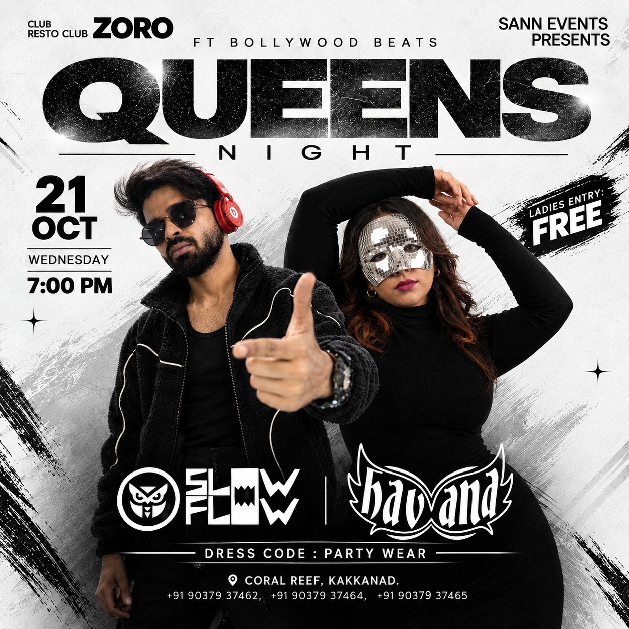QUEENS NIGHT | Club Resto Club Zoro, Coral Reef, Kakkanad, Kochi
