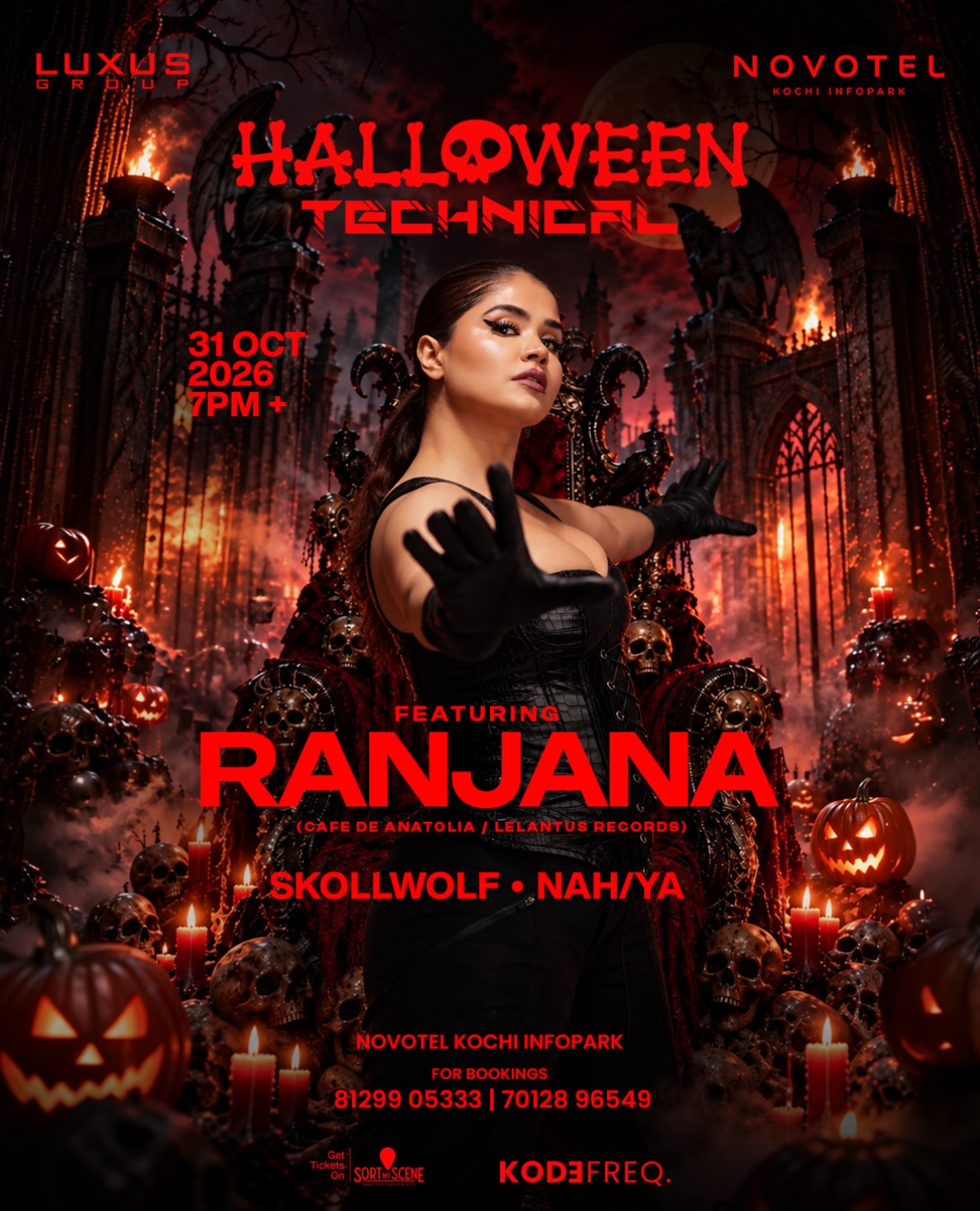HALLOWEEN TECHNICAL featuring RANJANA | Novotel Kochi Infopark