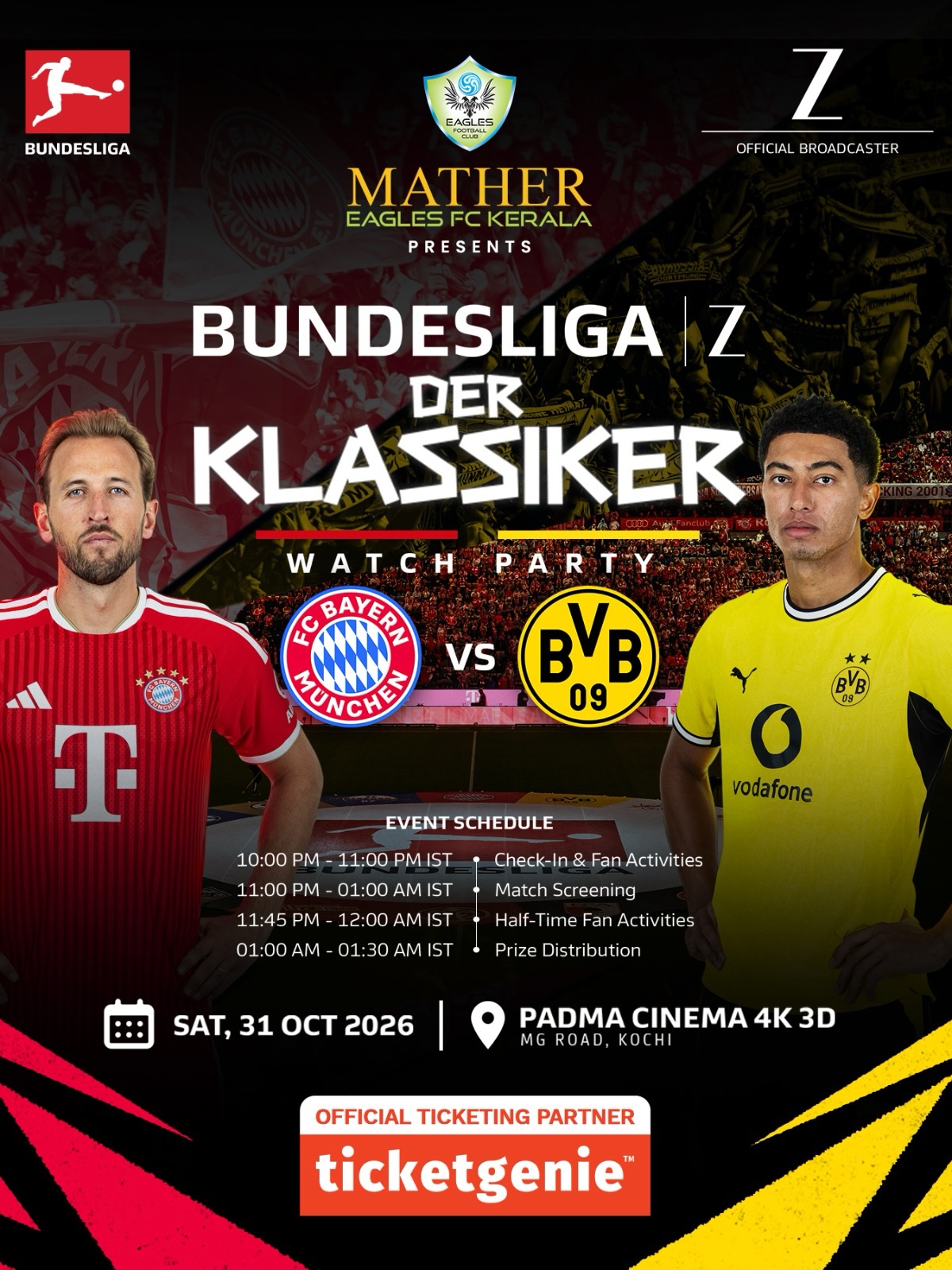 Bundesliga Der Klassiker Watch Party | Padma Cinema, Kochi