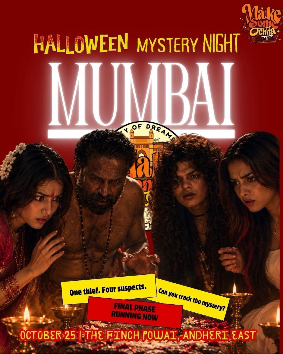 Halloween Mystery Night | Make Some Ochha, Andheri East, Mumbai