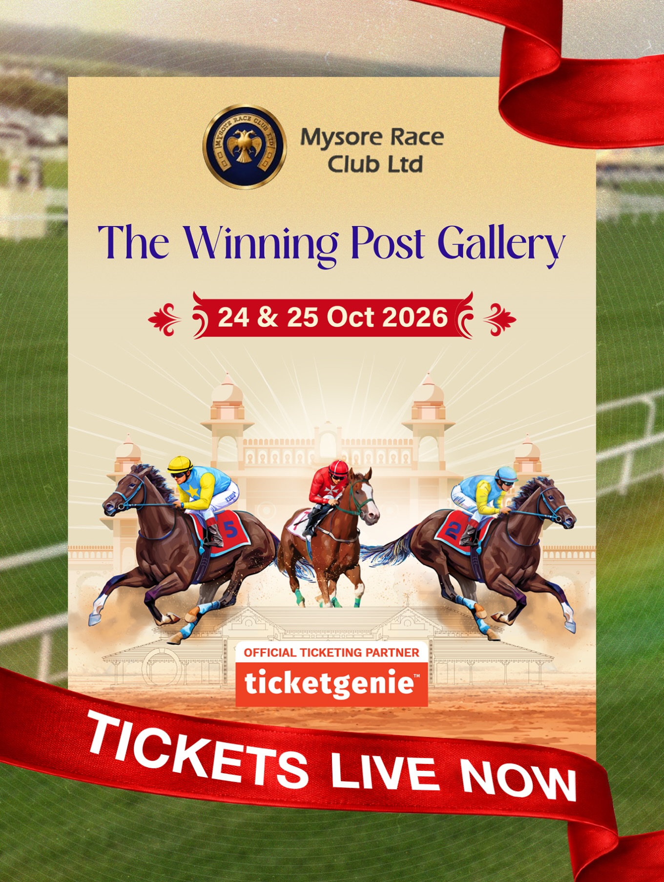 The Zavaray S. Poonawalla Indian Turf Invitation Cup & Mysore Derby Weekend 2026 | Mysore Race Club