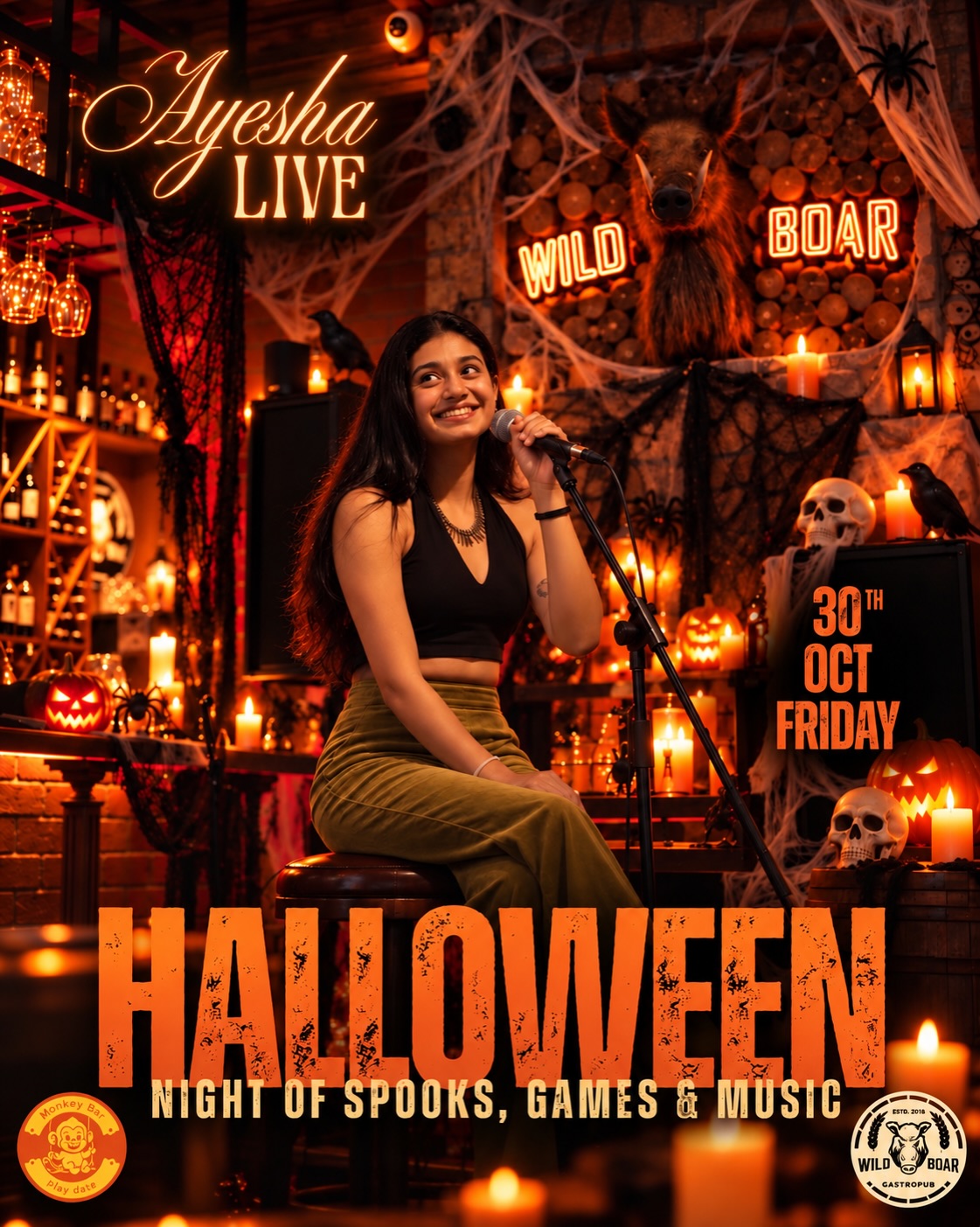 Halloween at WildBoar | WildBoar Gastropub