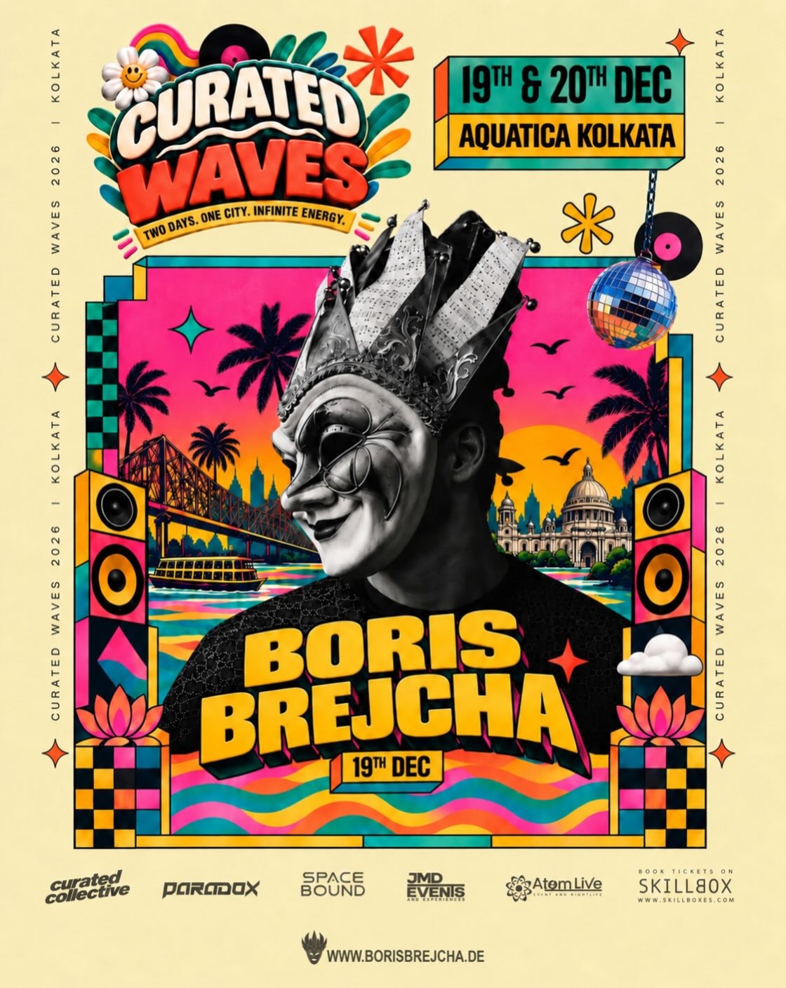 Curated Waves | Boris Brejcha | Aquatica Kolkata