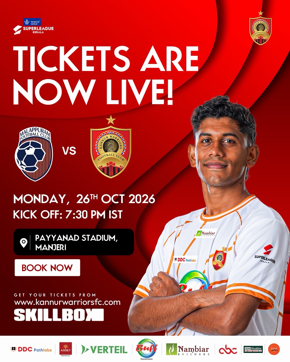 Malappuram FC Vs Kannur Warriors FC | Payyanad Stadium, Manjeri, Malappuram