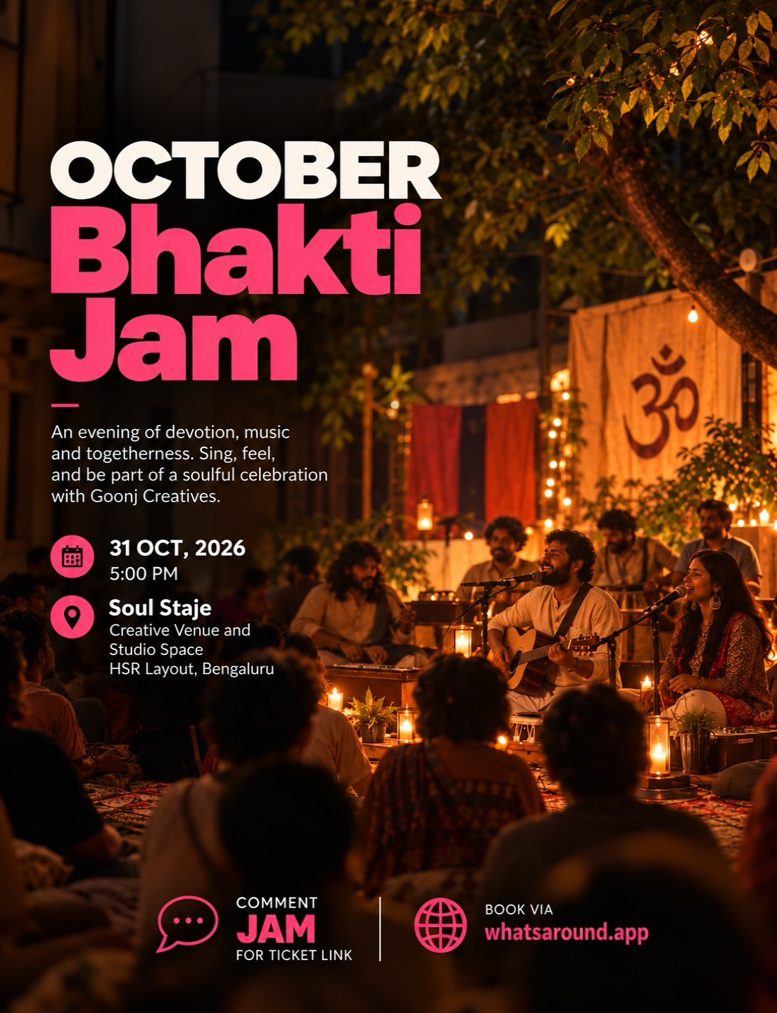 October Bhakti Jam | Soul Staje, Bengaluru