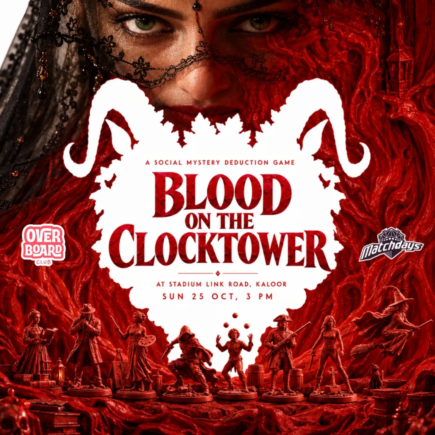 Blood on the Clocktower β Live Social Mystery | Matchdays by Xgnomics, Kaloor, Kochi
