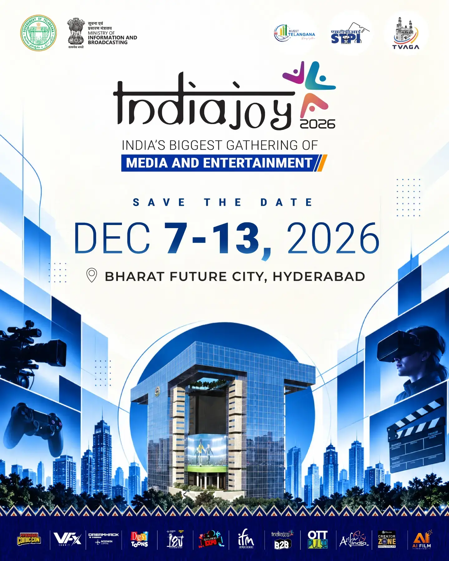 IndiaJoy 2026 | Bharat Future City, Hyderabad, Telangana