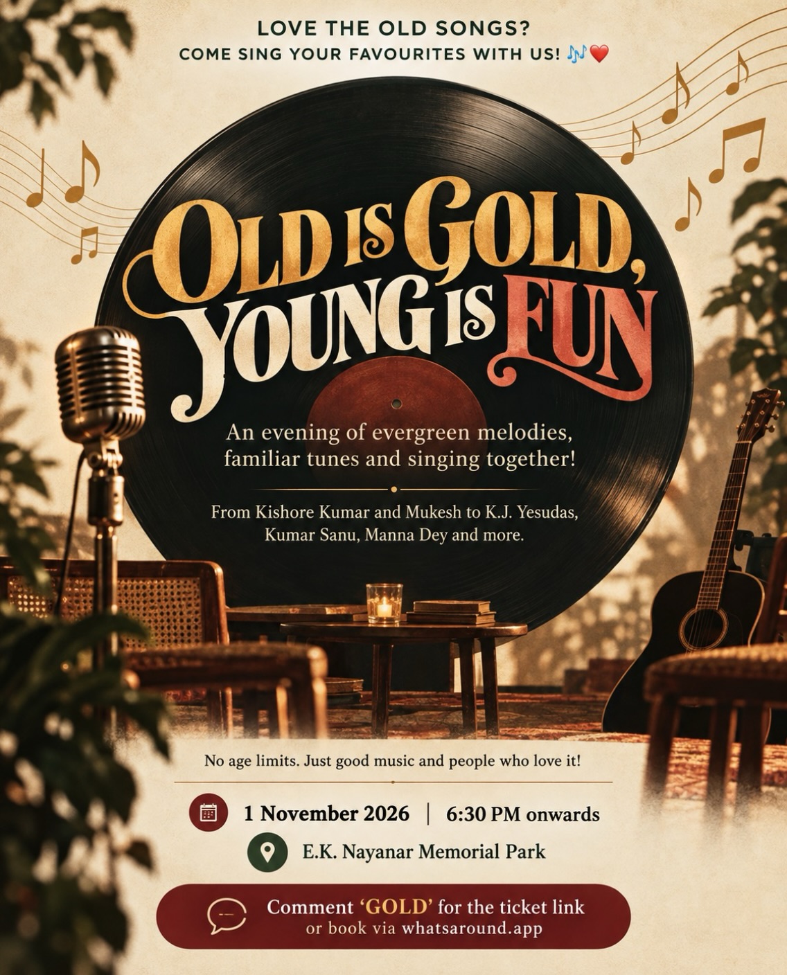 Old Is Gold, Young Is Fun | E.K. Nayanar Memorial Park