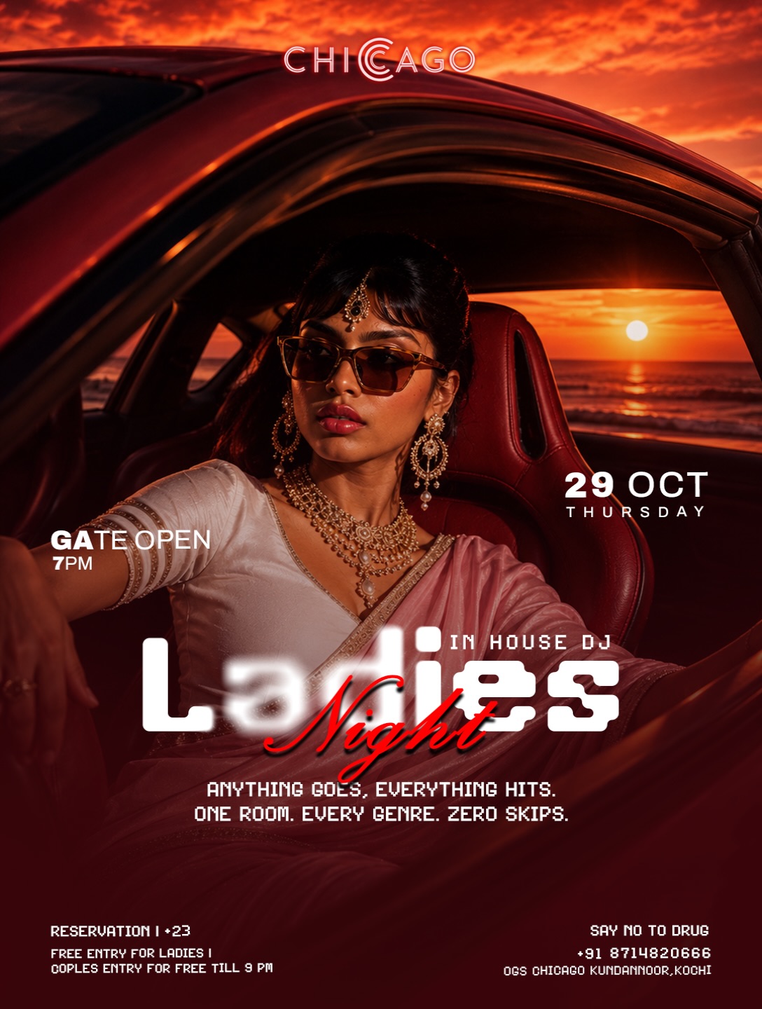 Ladies Night | OGs Chicago, Kundannoor, Kochi