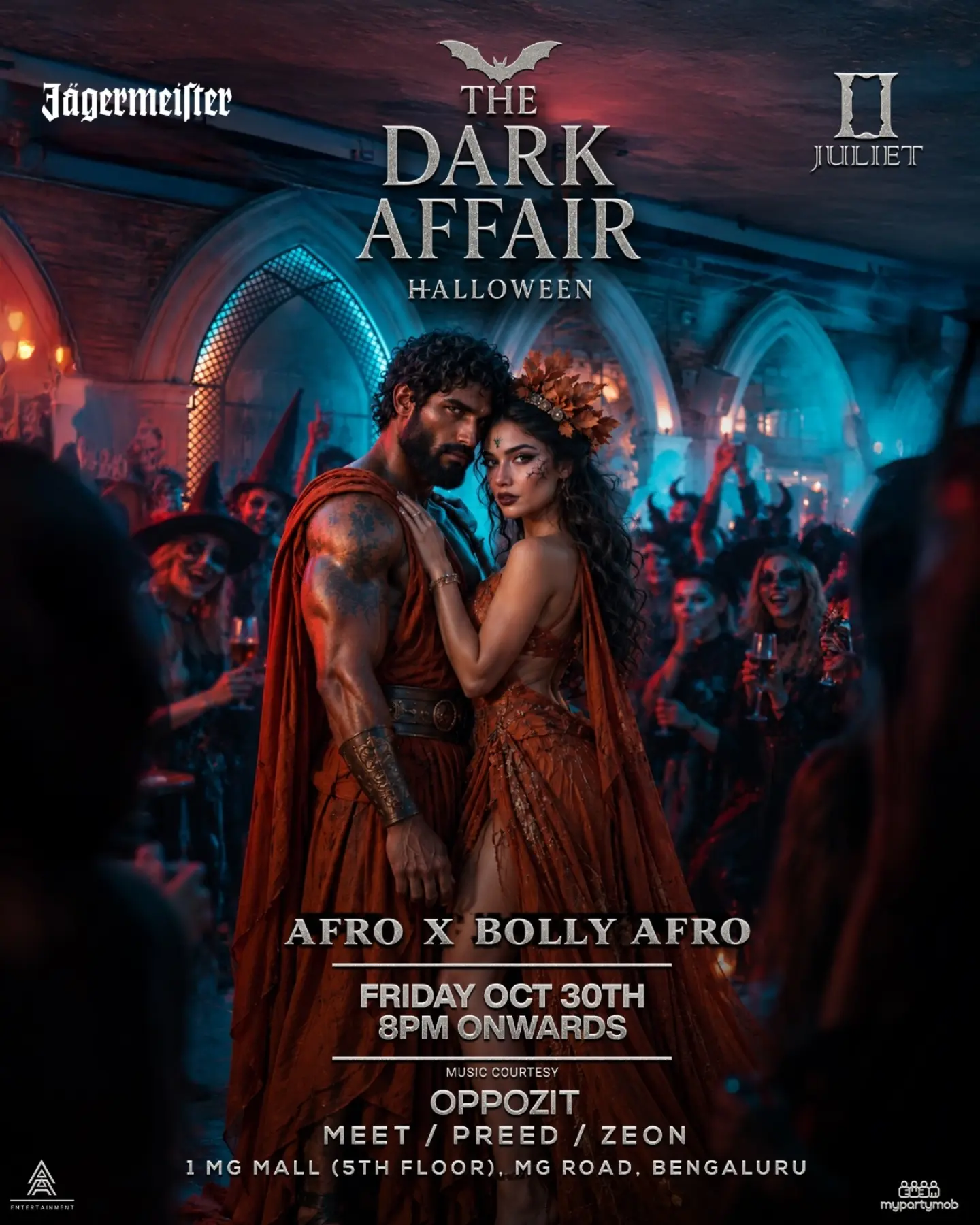 The Dark Affair Halloween | Juliet, 1MG Mall, Bengaluru