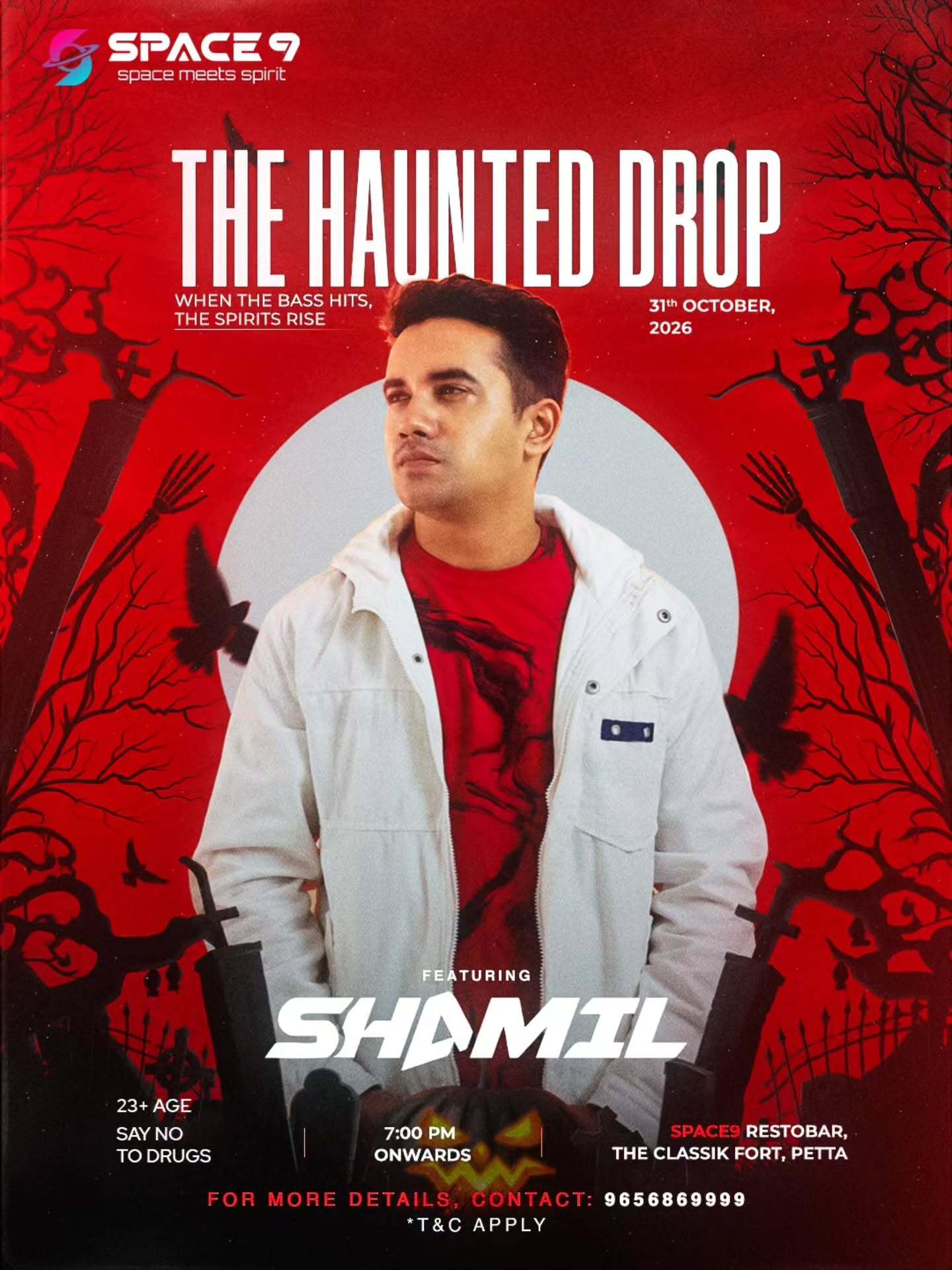 The Haunted Drop by Shamil | Space9 Restobar, The Classik Fort, Petta, Kochi