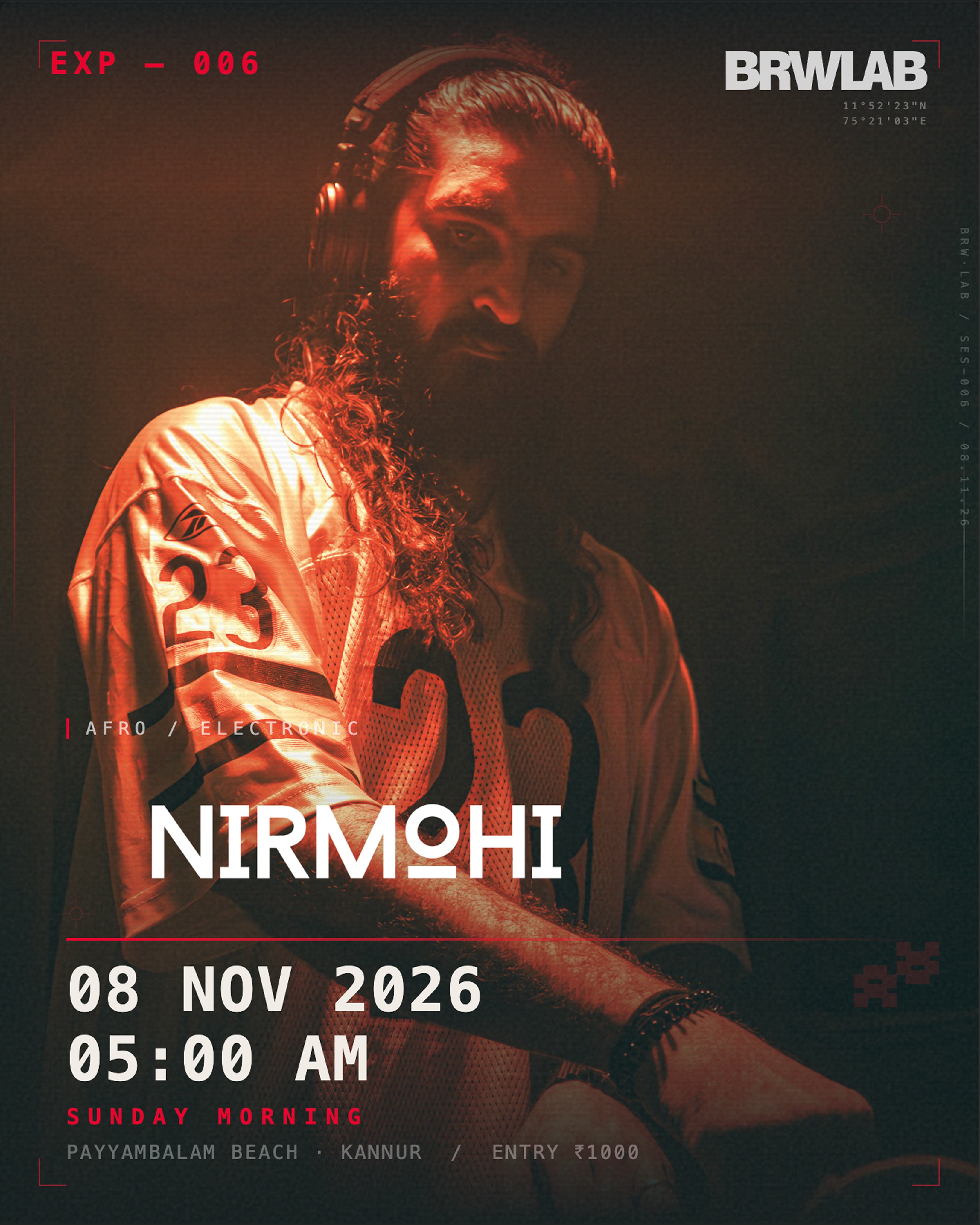 EXP 006 — NIRMOHI | Payyambalam Beach, Kannur