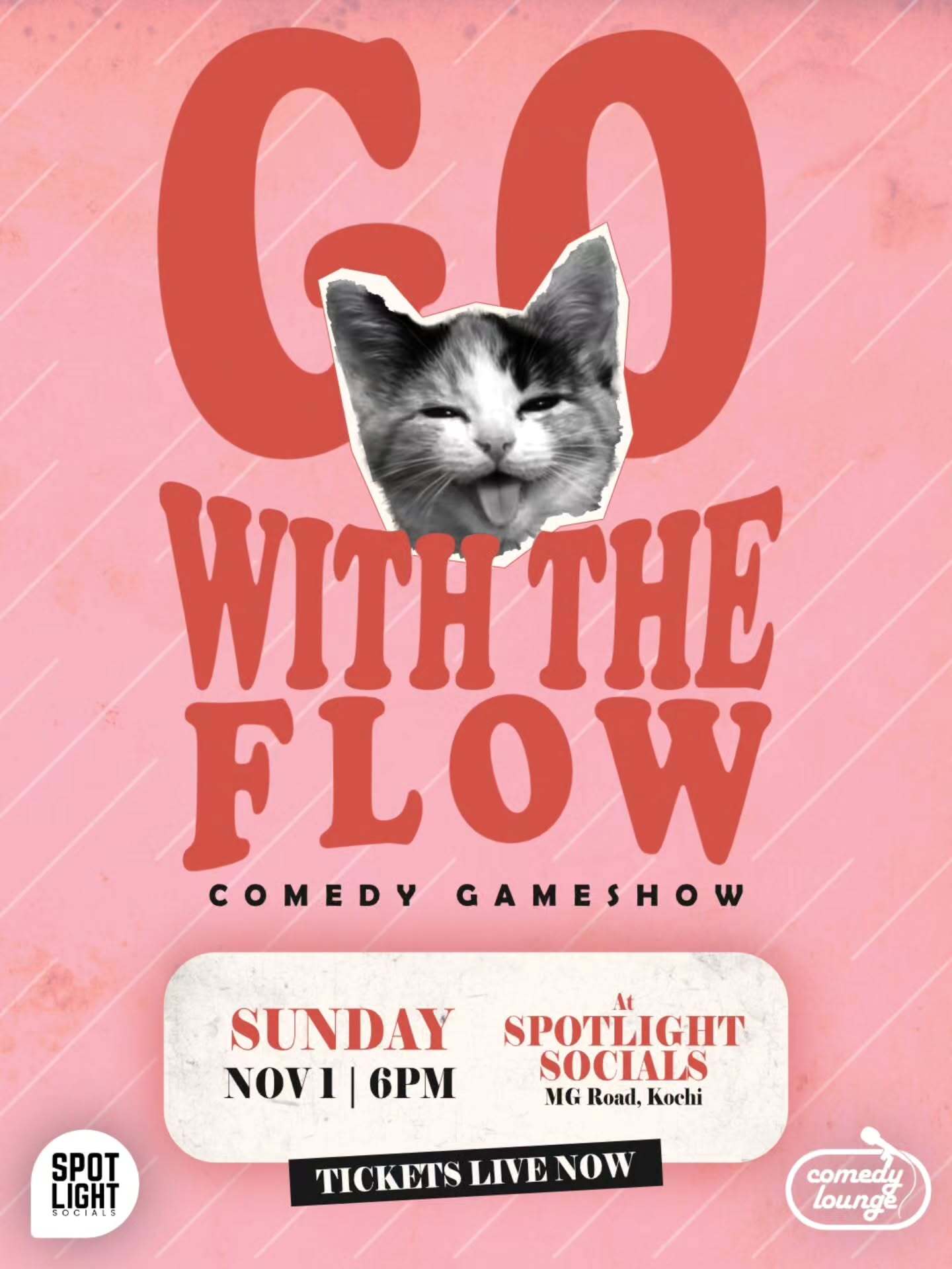 GO WITH THE FLOW Comedy Gameshow | Spotlight Socials, Kochi