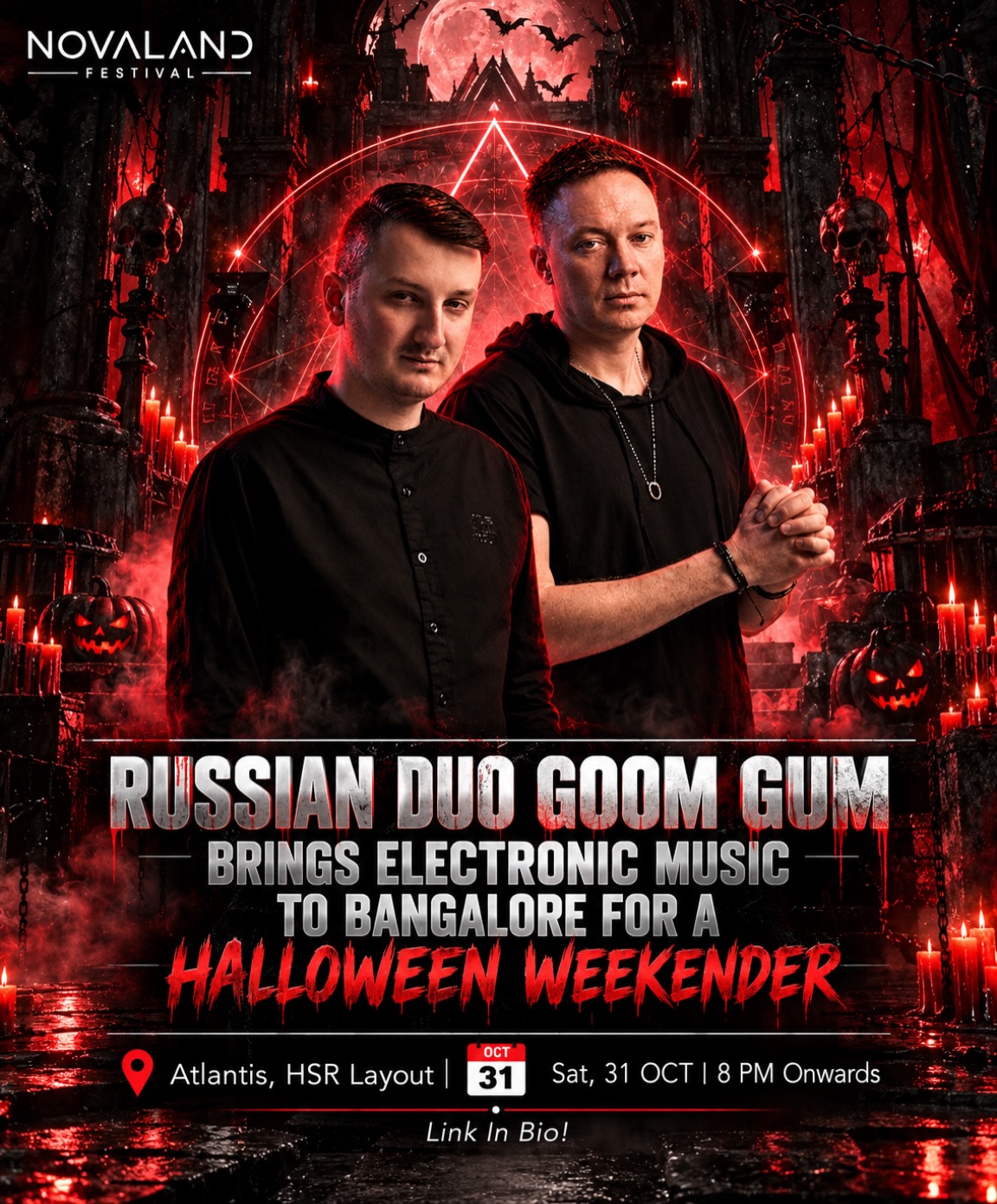 GOOM GUM Live at Atlantis, Bengaluru | Halloween Weekender