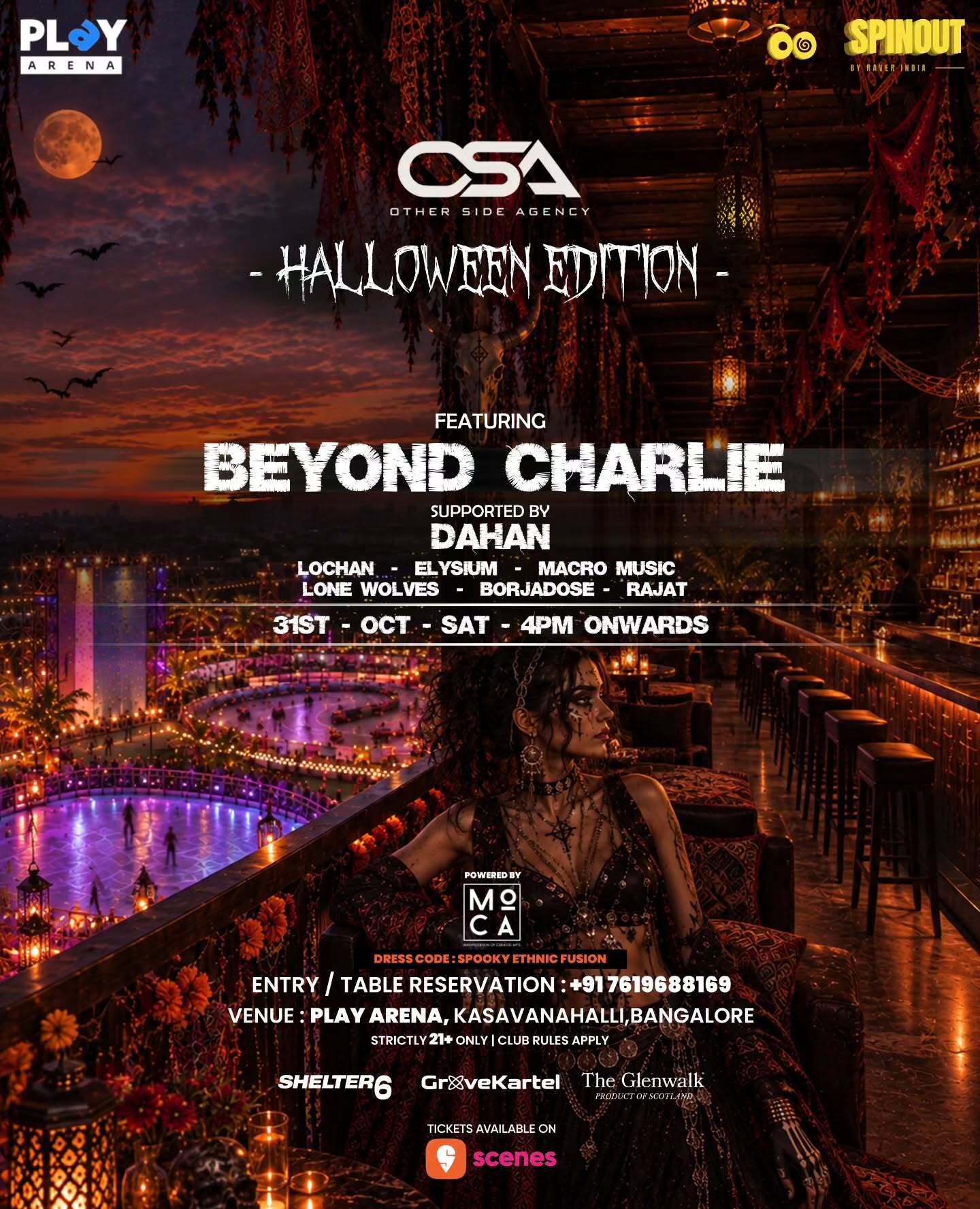 Halloween Edition ft. BEYOND CHARLIE | PLAY ARENA, Kasavanahalli, Bangalore