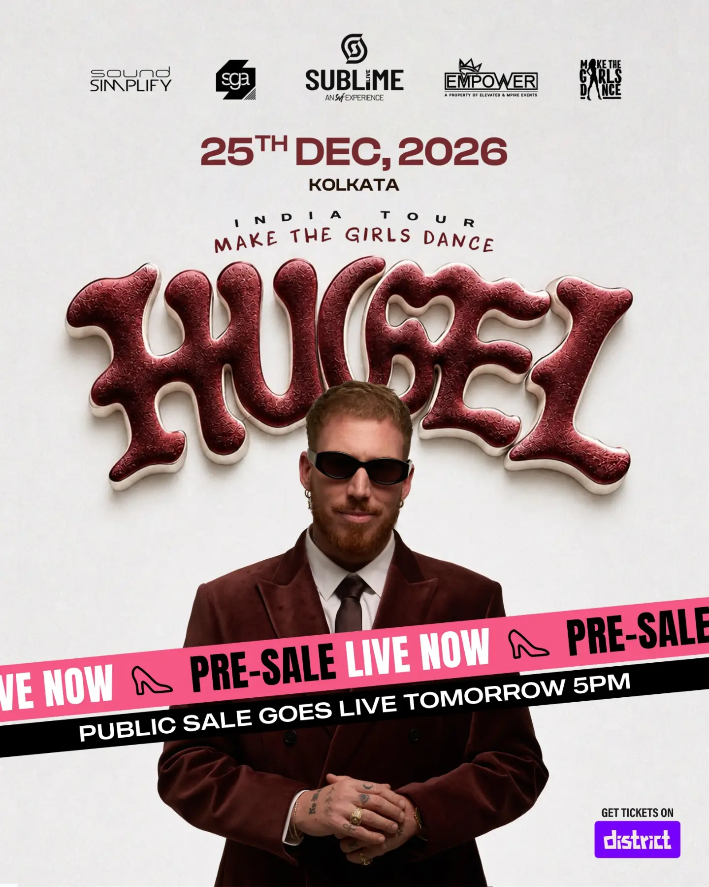 HUGEL India Tour | Kolkata